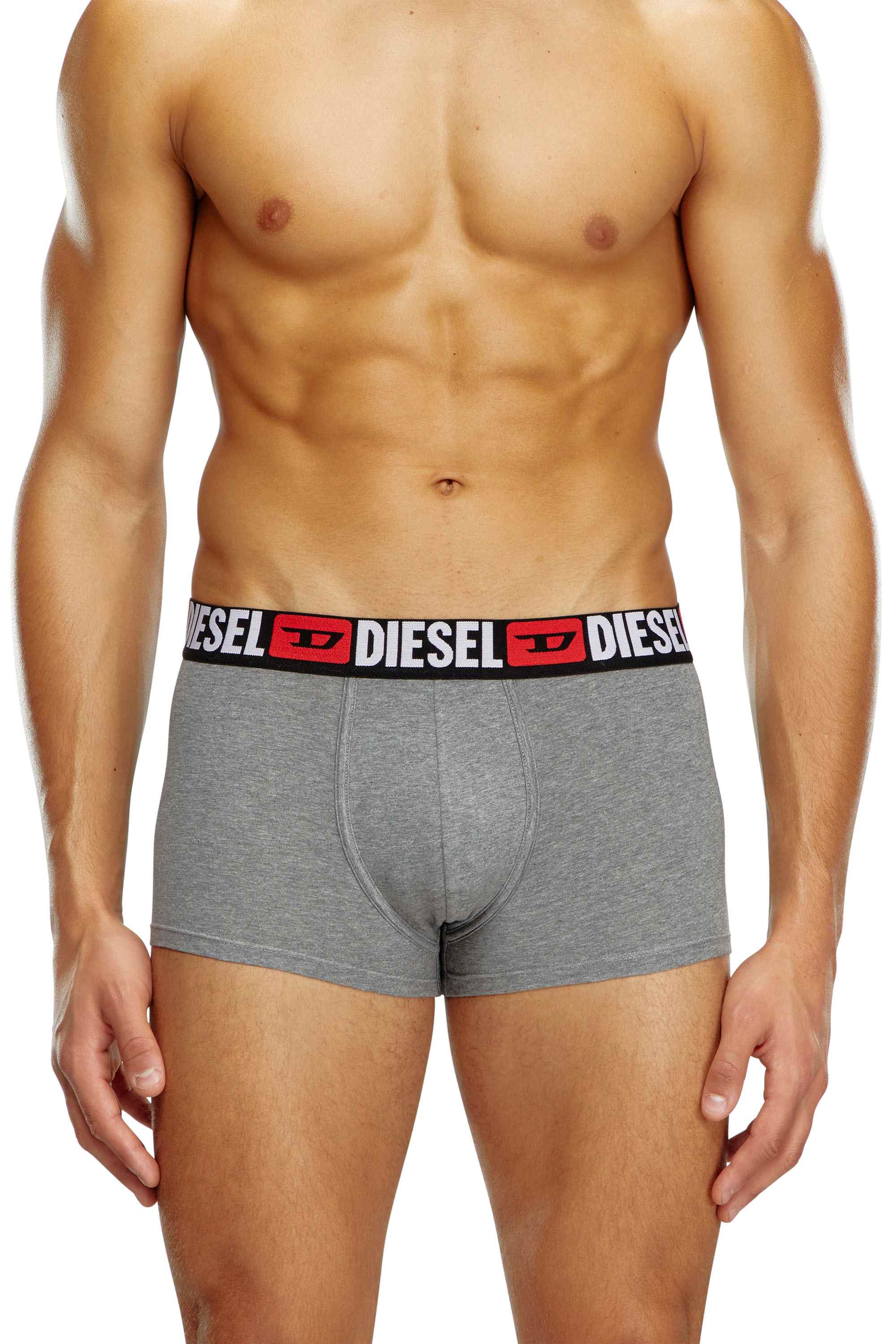 Multicolor Three-pack of all-over logo waist boxers