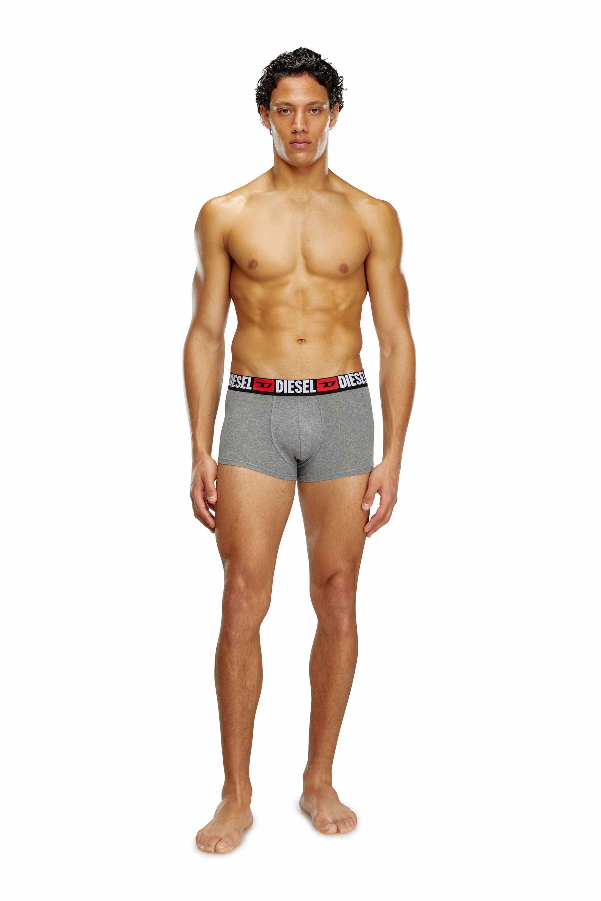 Multicolor Three-pack of all-over logo waist boxers
