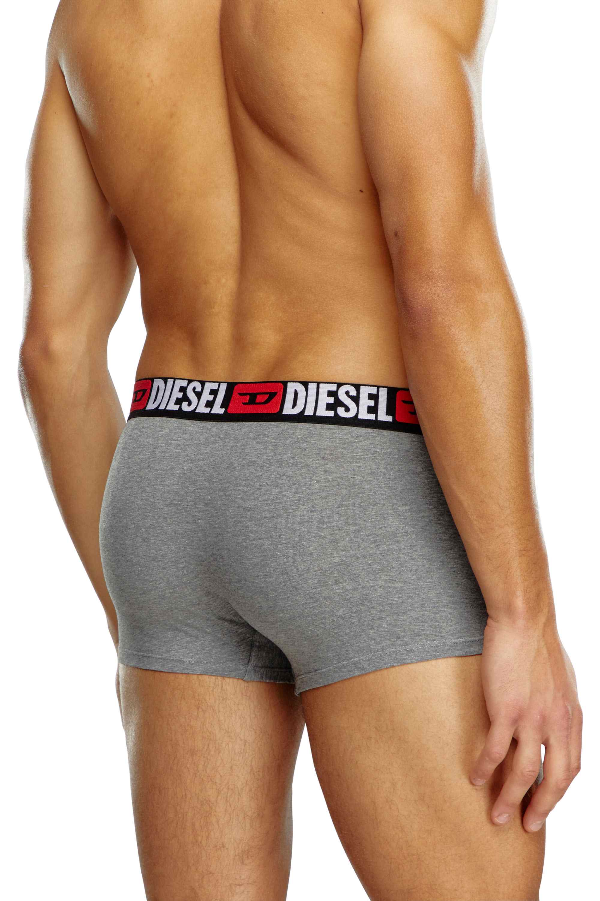 Multicolor Three-pack of all-over logo waist boxers