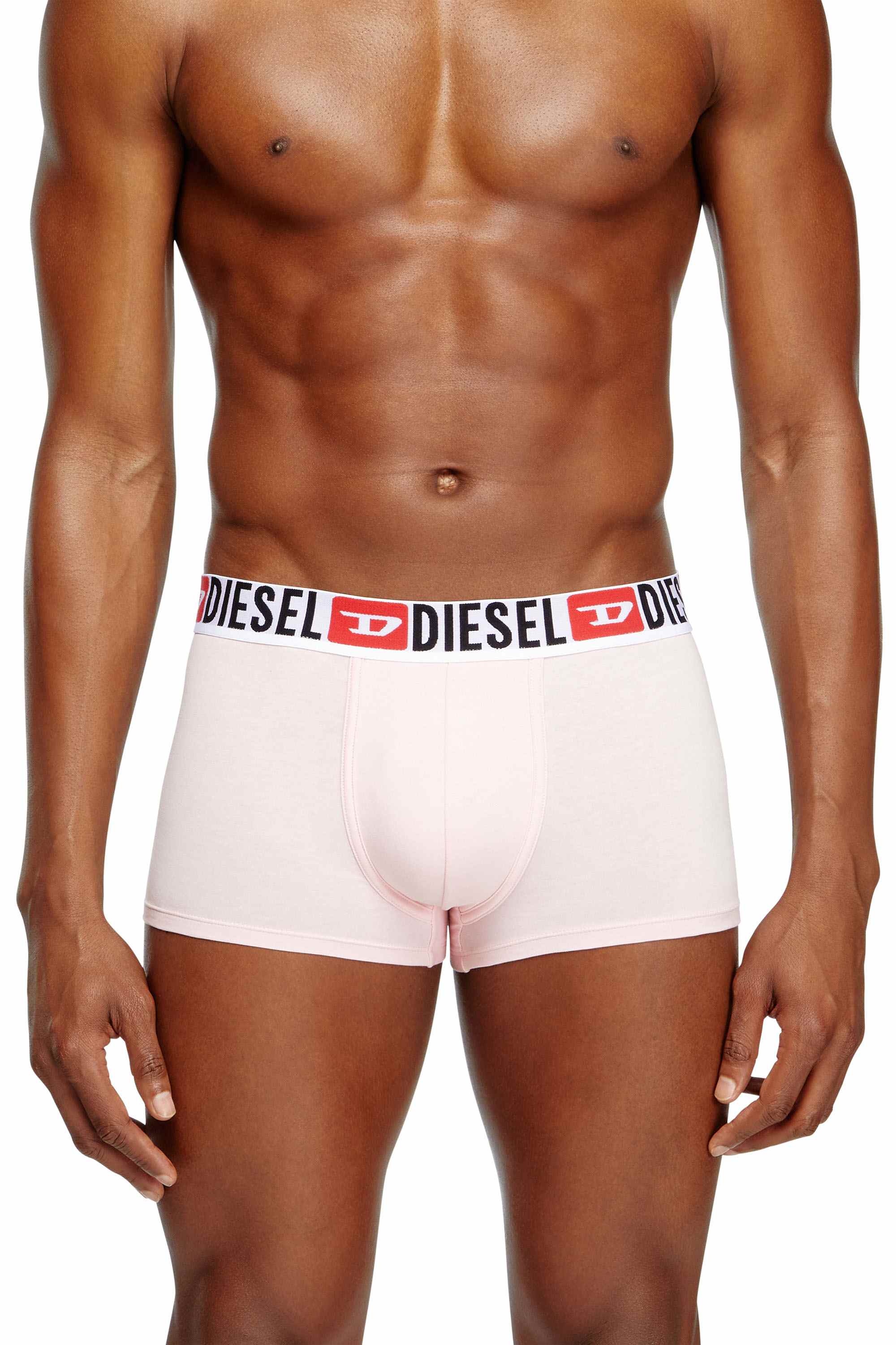 Multicolor Three-pack of all-over logo waist boxers