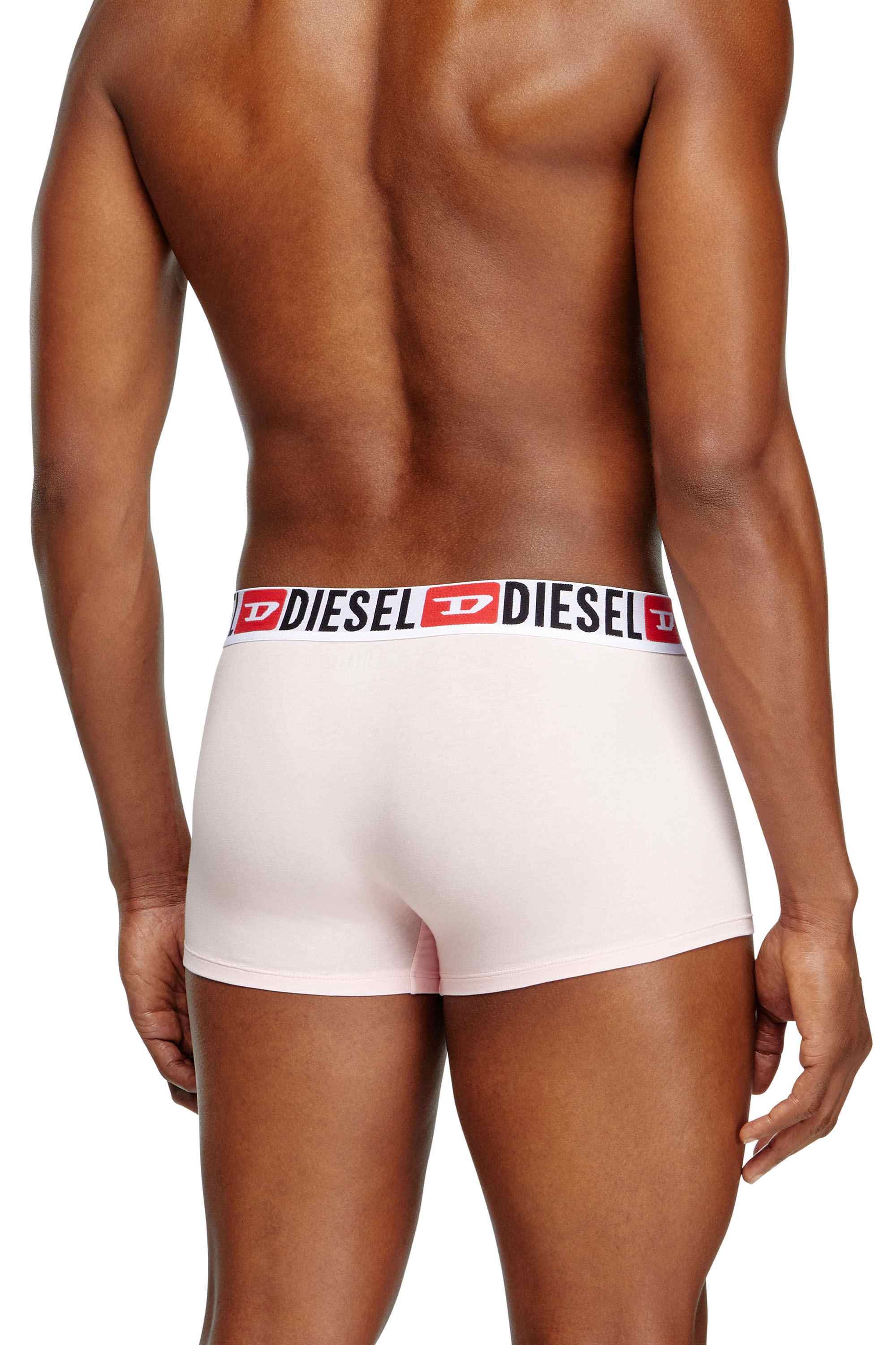 Multicolor Three-pack of all-over logo waist boxers