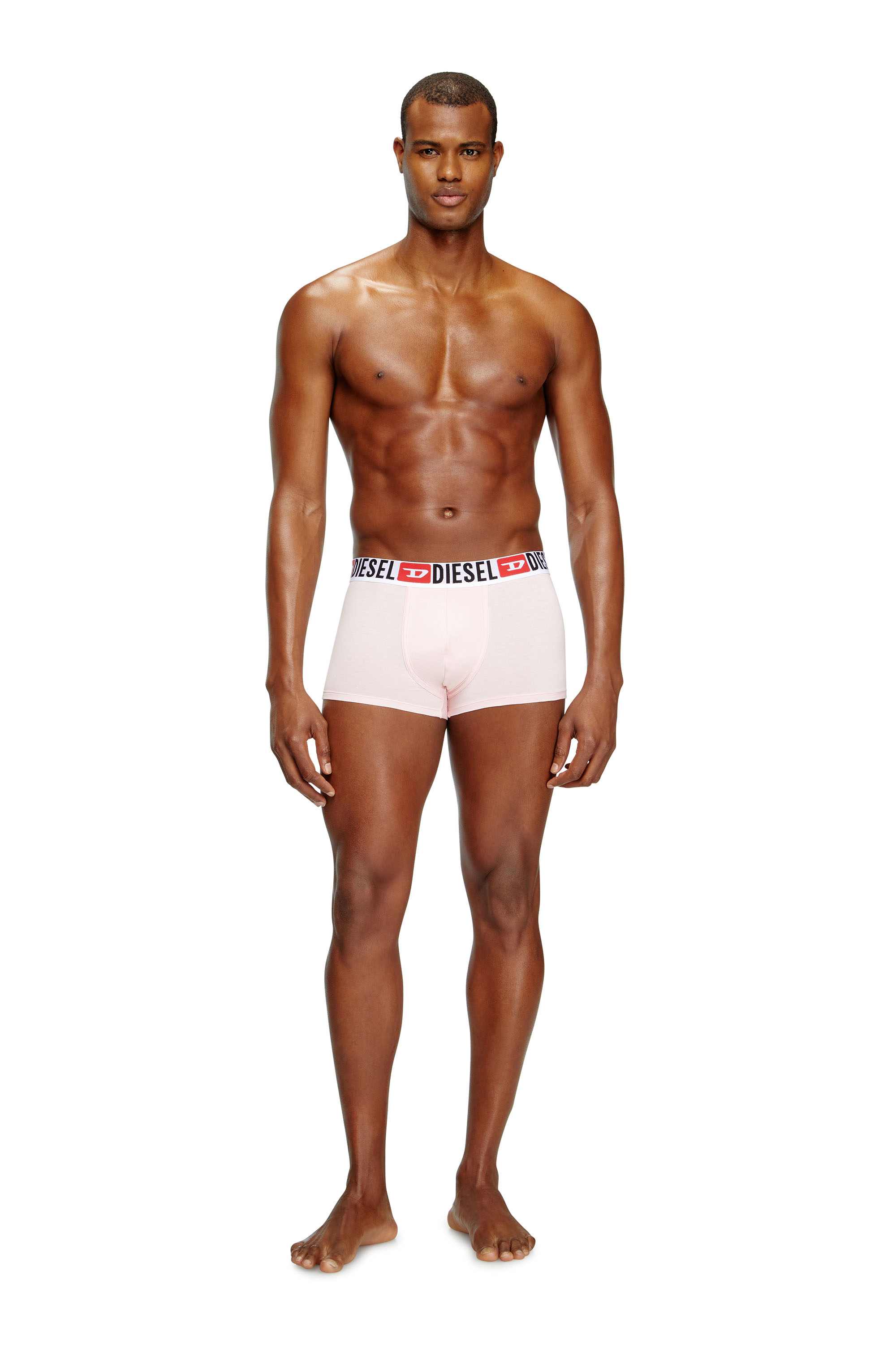 Multicolor Three-pack of all-over logo waist boxers