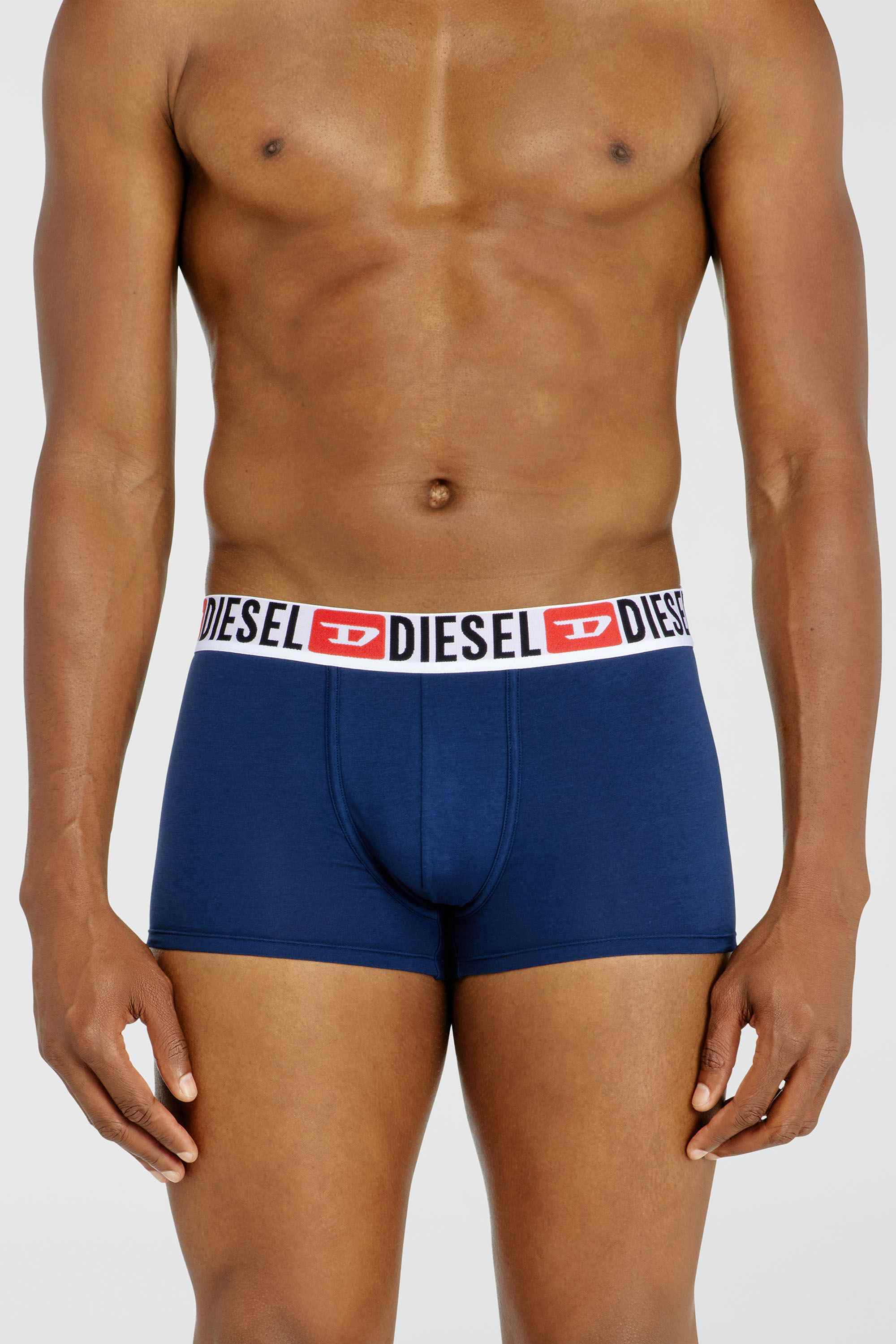 Multicolor Three-Pack Of All-Over Logo Waist Boxers