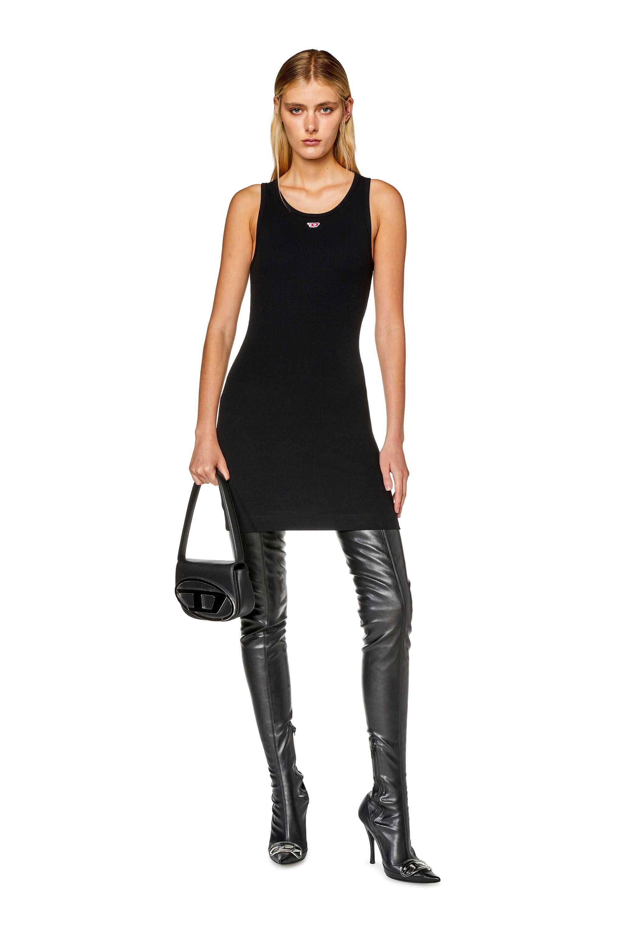 Black 1DR-Iconic shoulder bag in nappa leather