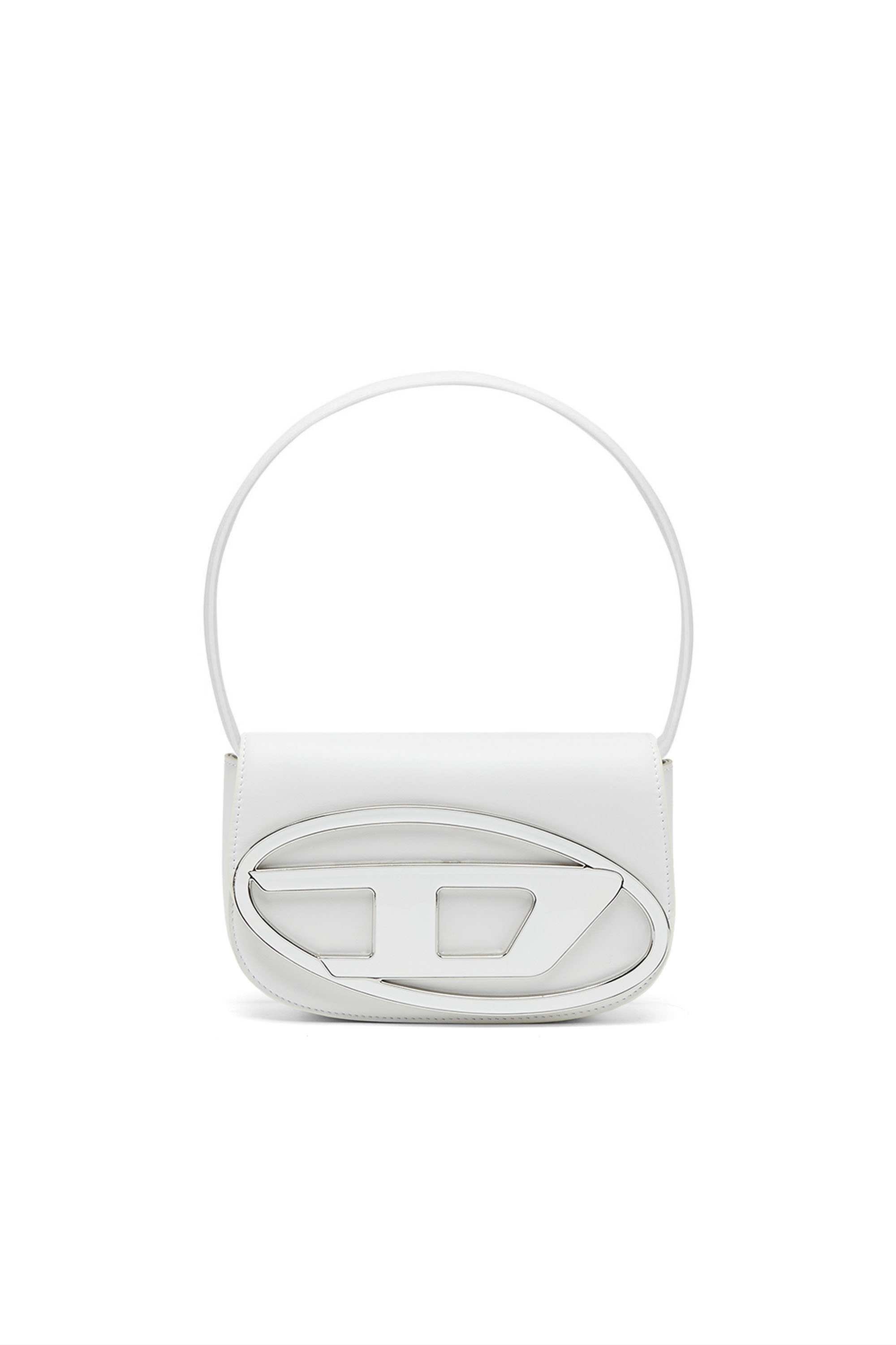 White 1DR-Iconic shoulder bag in nappa leather