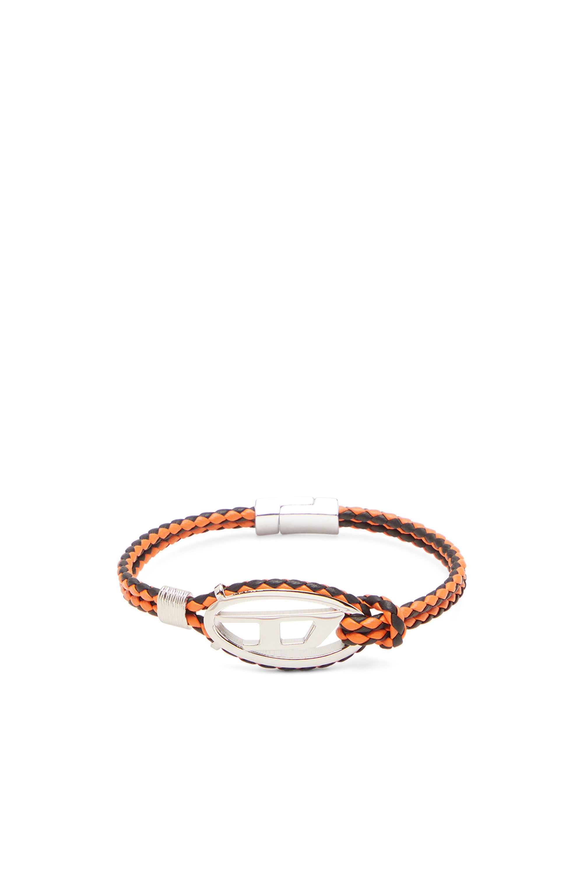 Orange A-ROPE Braided Bracelet