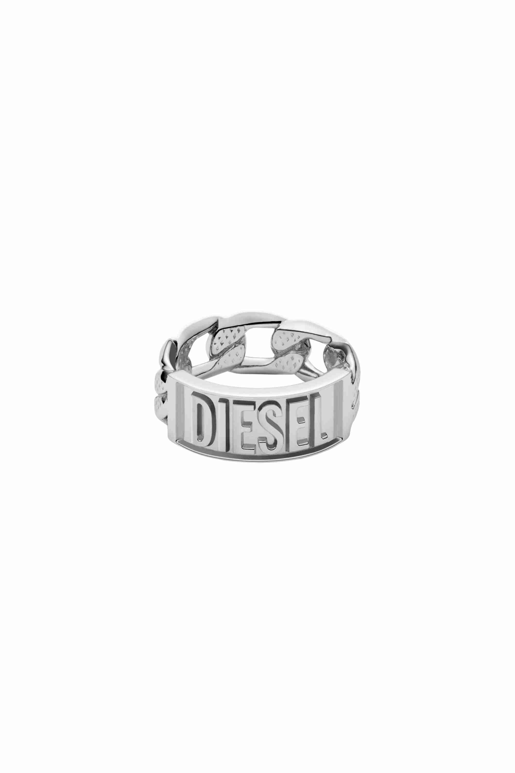Silver DX1347- Stainless steel band ring