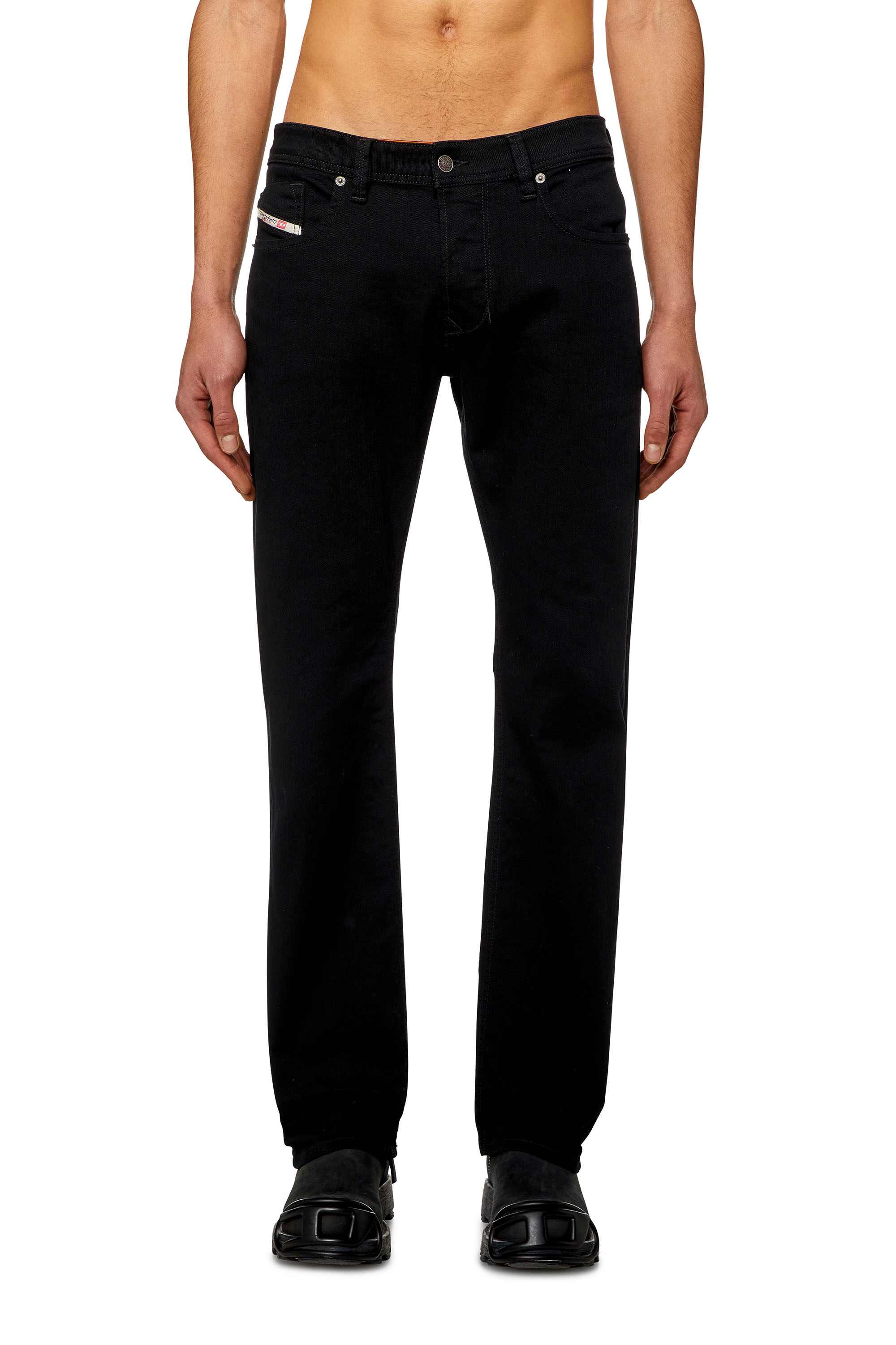 Black Regular Fit Jeans - 1985 Larkee