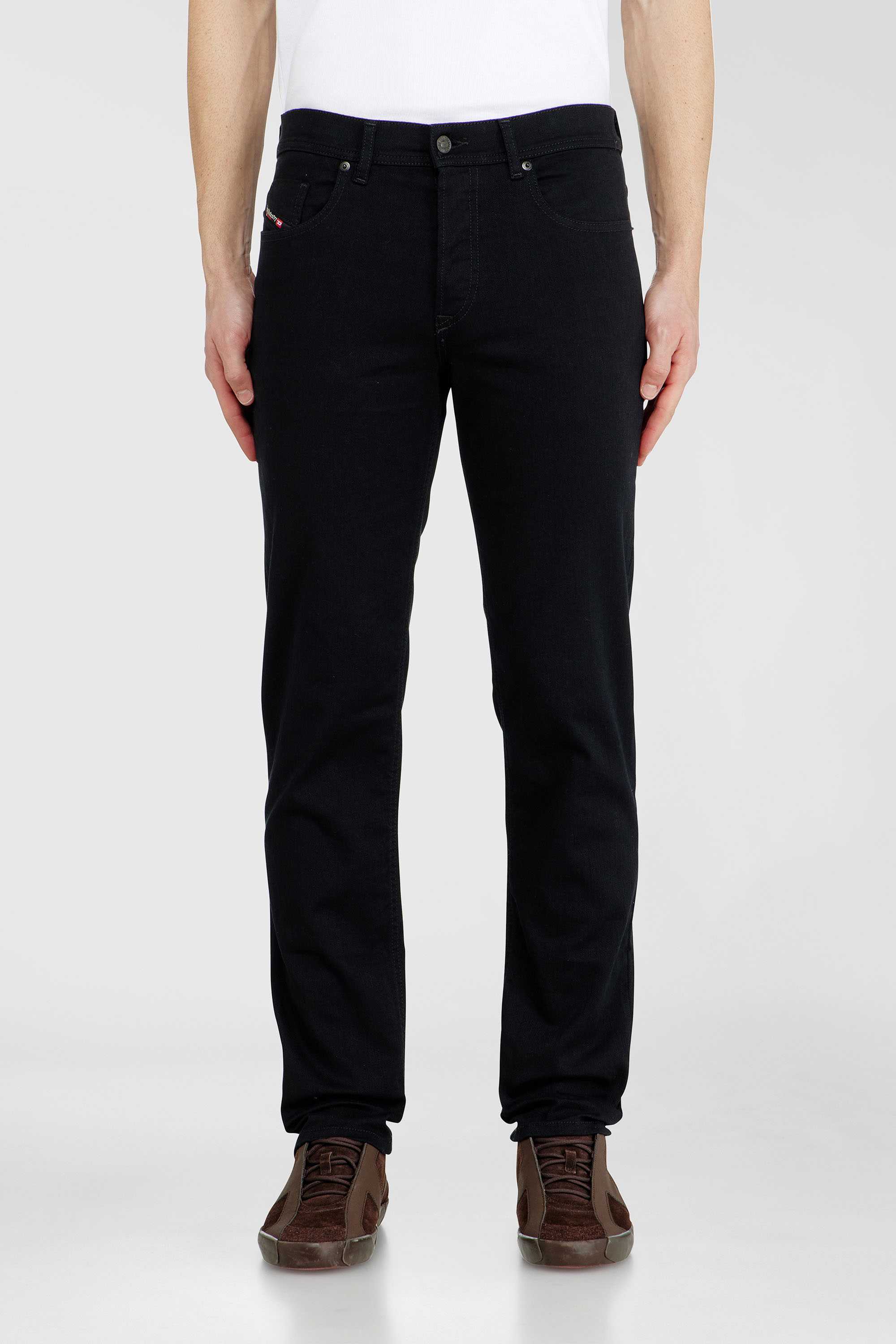 Black Regular Fit Jeans - 1985 Larkee