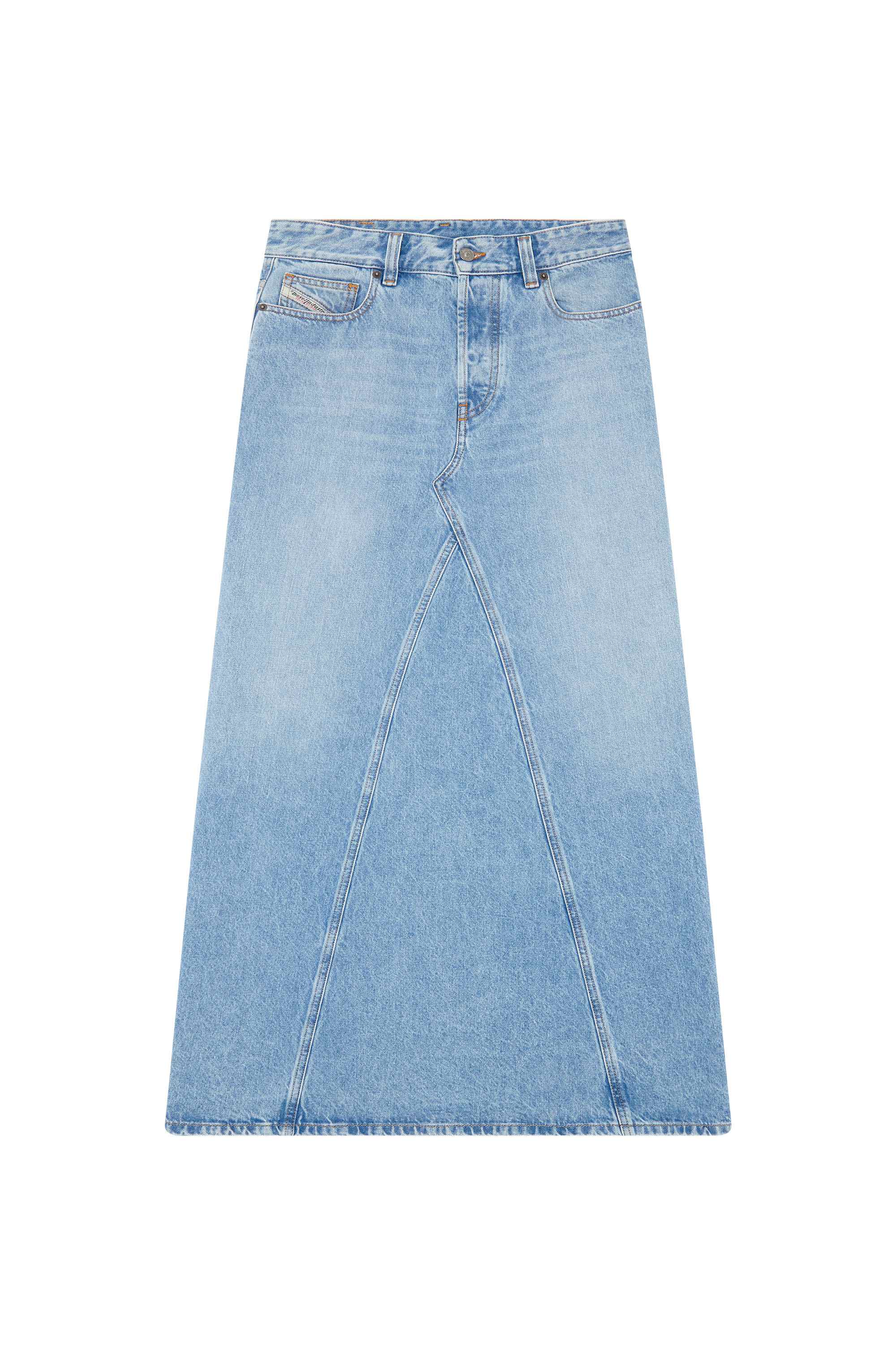 Blue Long skirt in denim