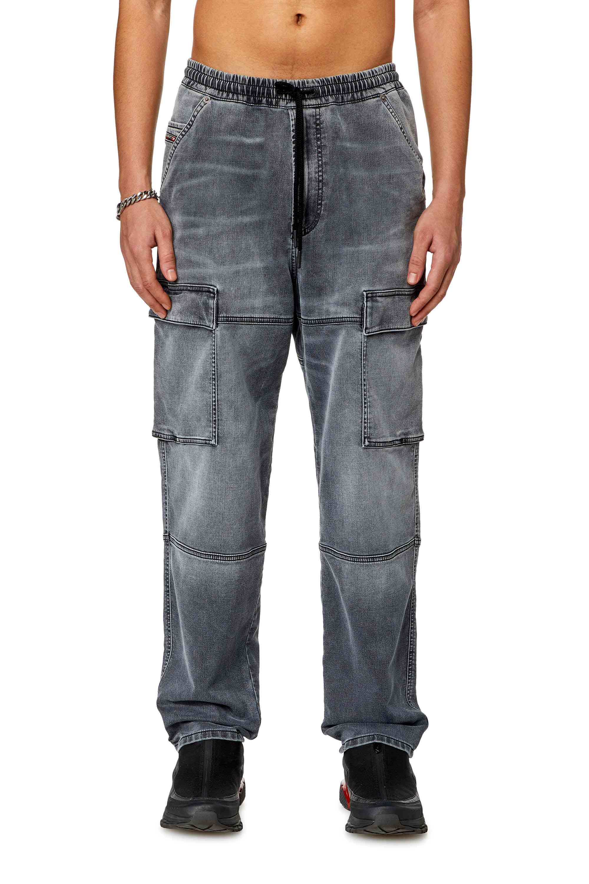 Grey Relaxed 2050 D-Krooley Cargo Joggjeans®