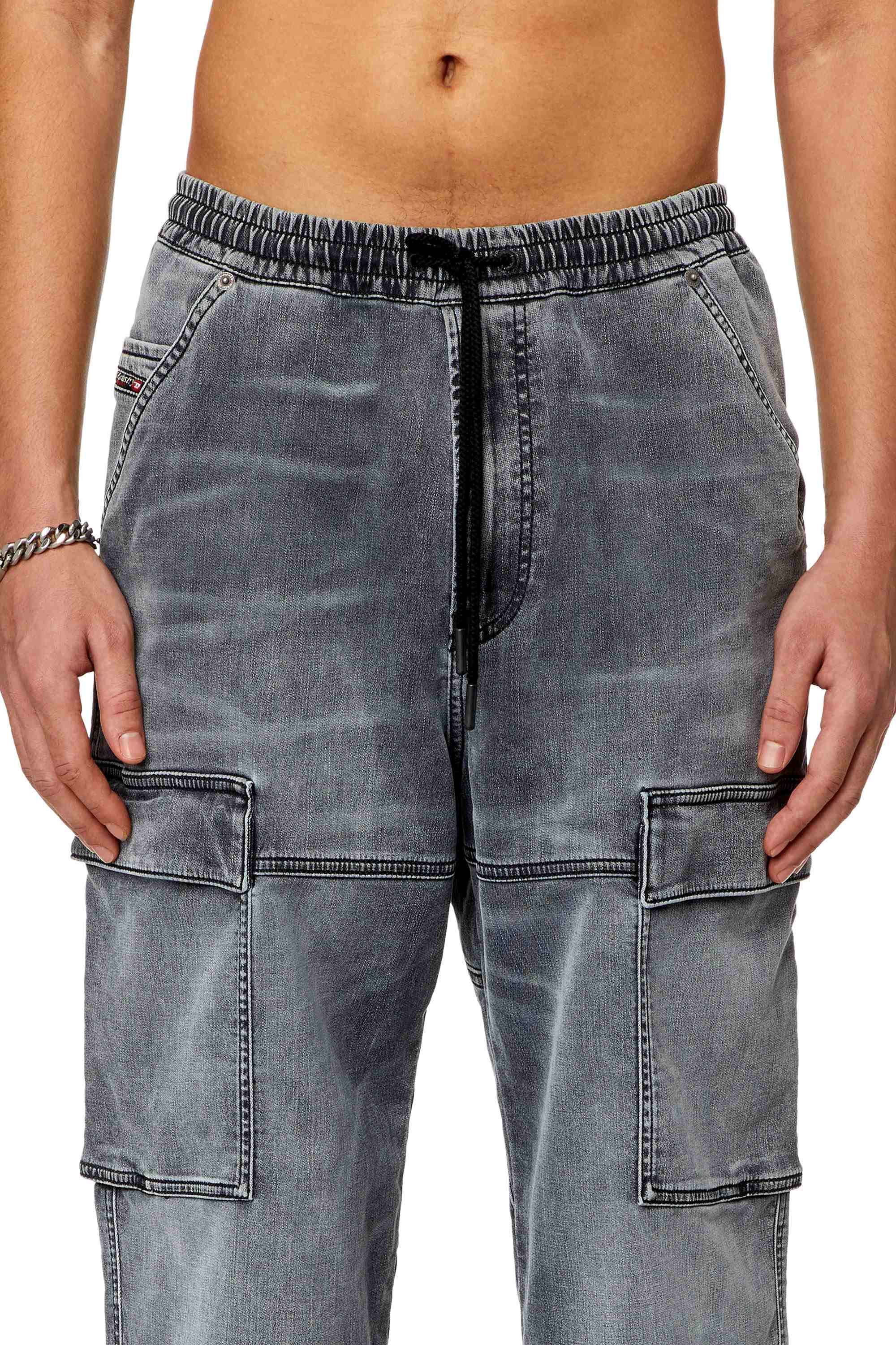 Grey Relaxed 2050 D-Krooley Cargo Joggjeans®