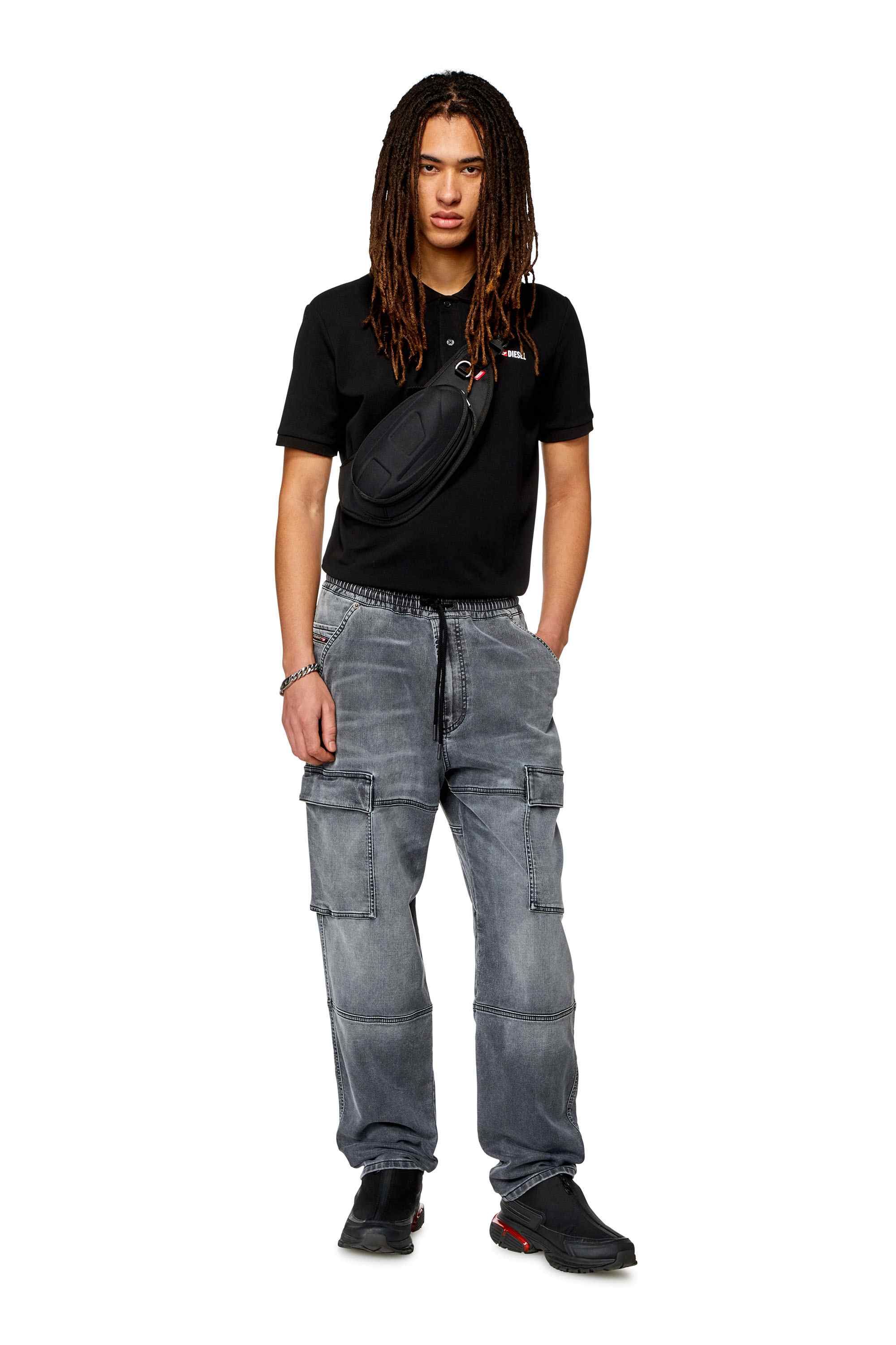 Grey Relaxed 2050 D-Krooley Cargo Joggjeans®