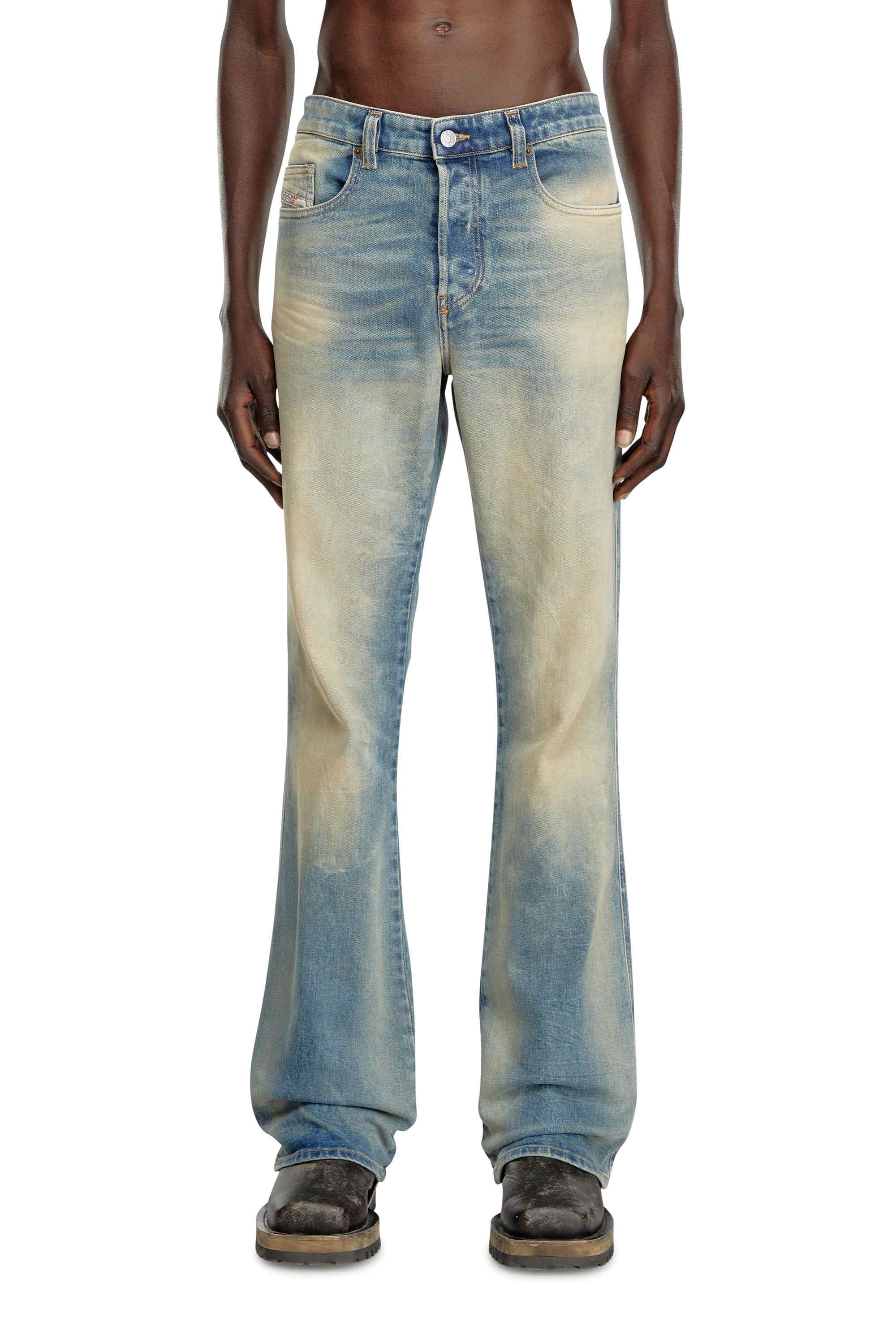 Medium Blue Bootcut Jeans-1998 D-Buck