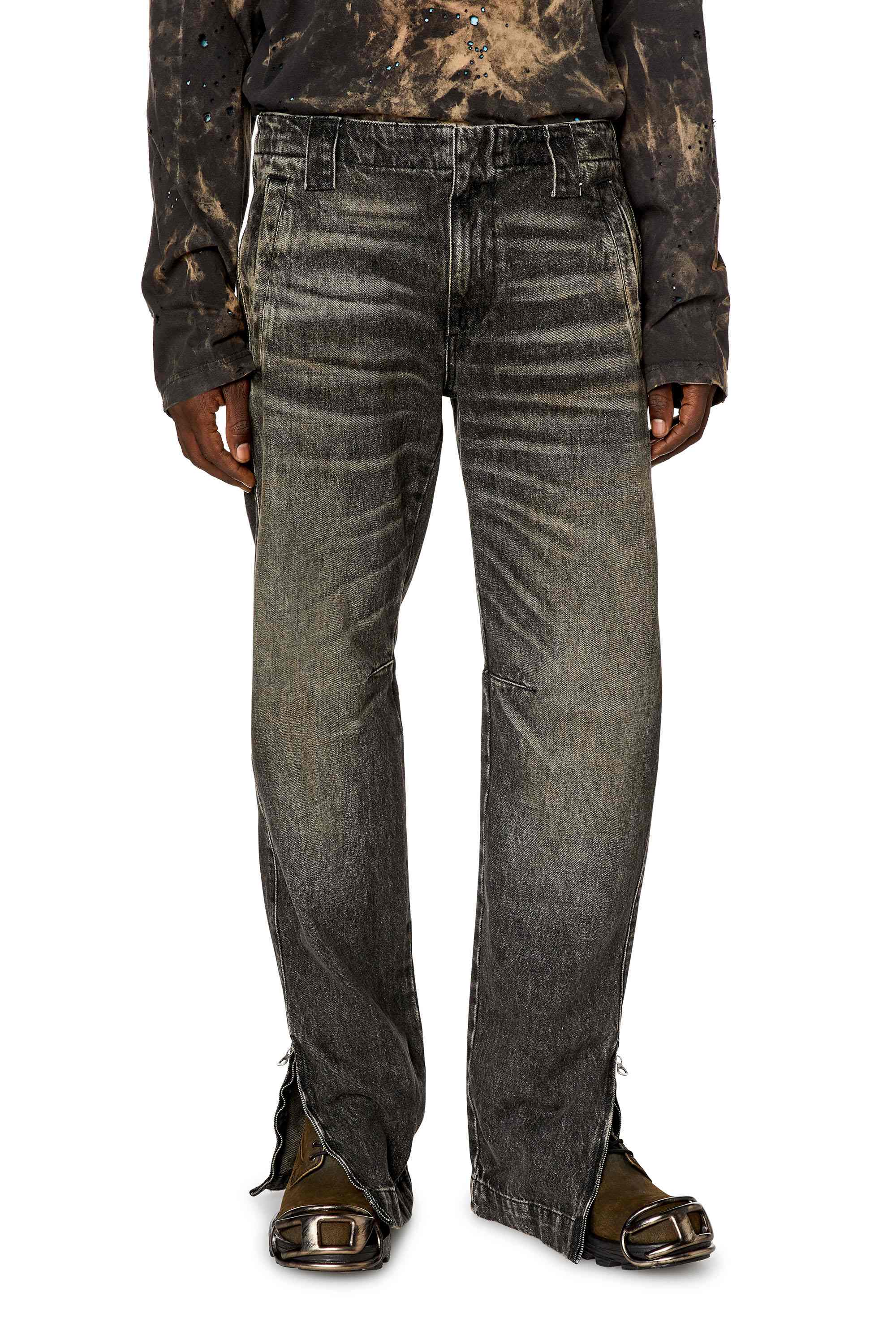 Black Regular Jeans - D-Gene