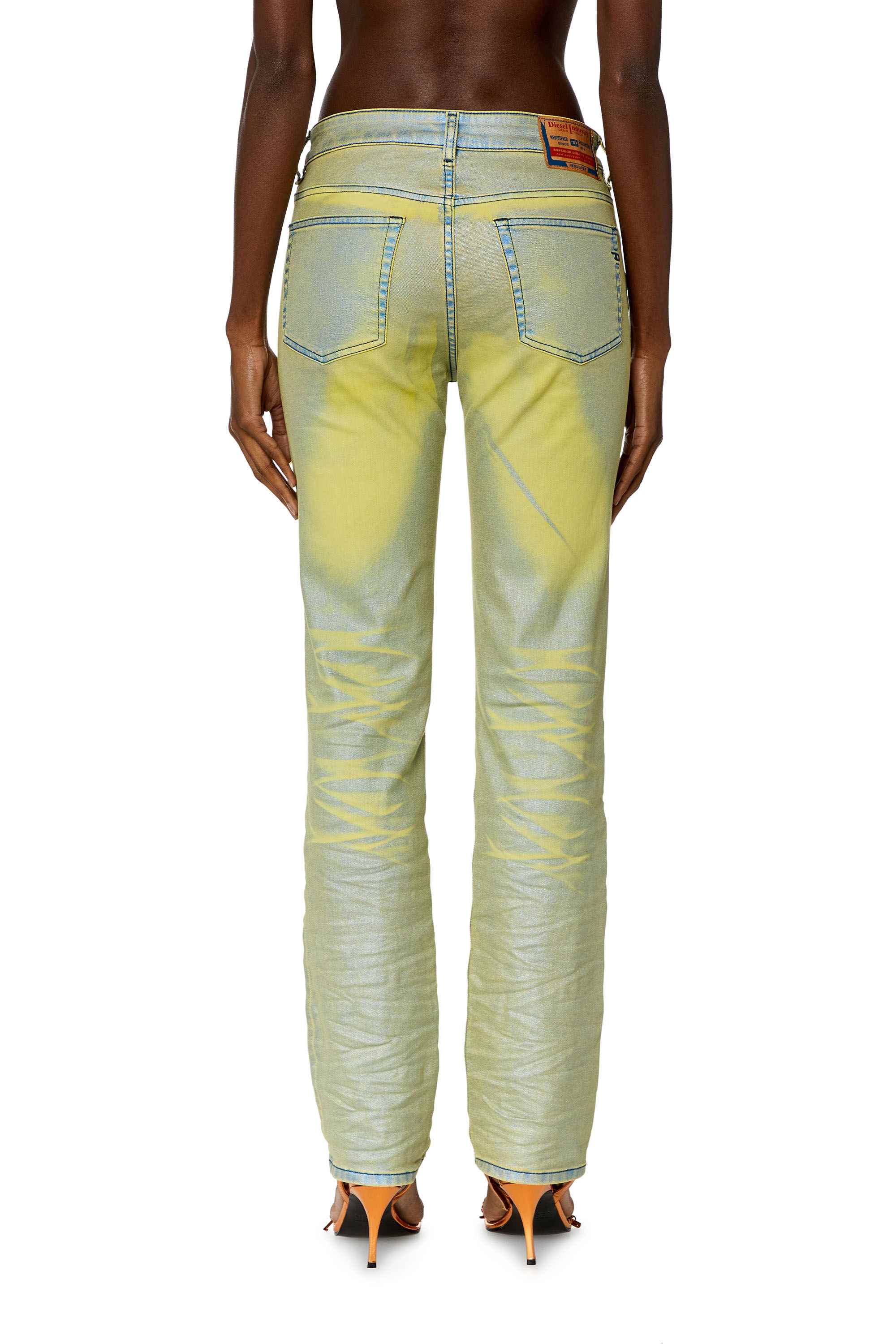 Yellow Regular Jeans - 1989 D-Mine