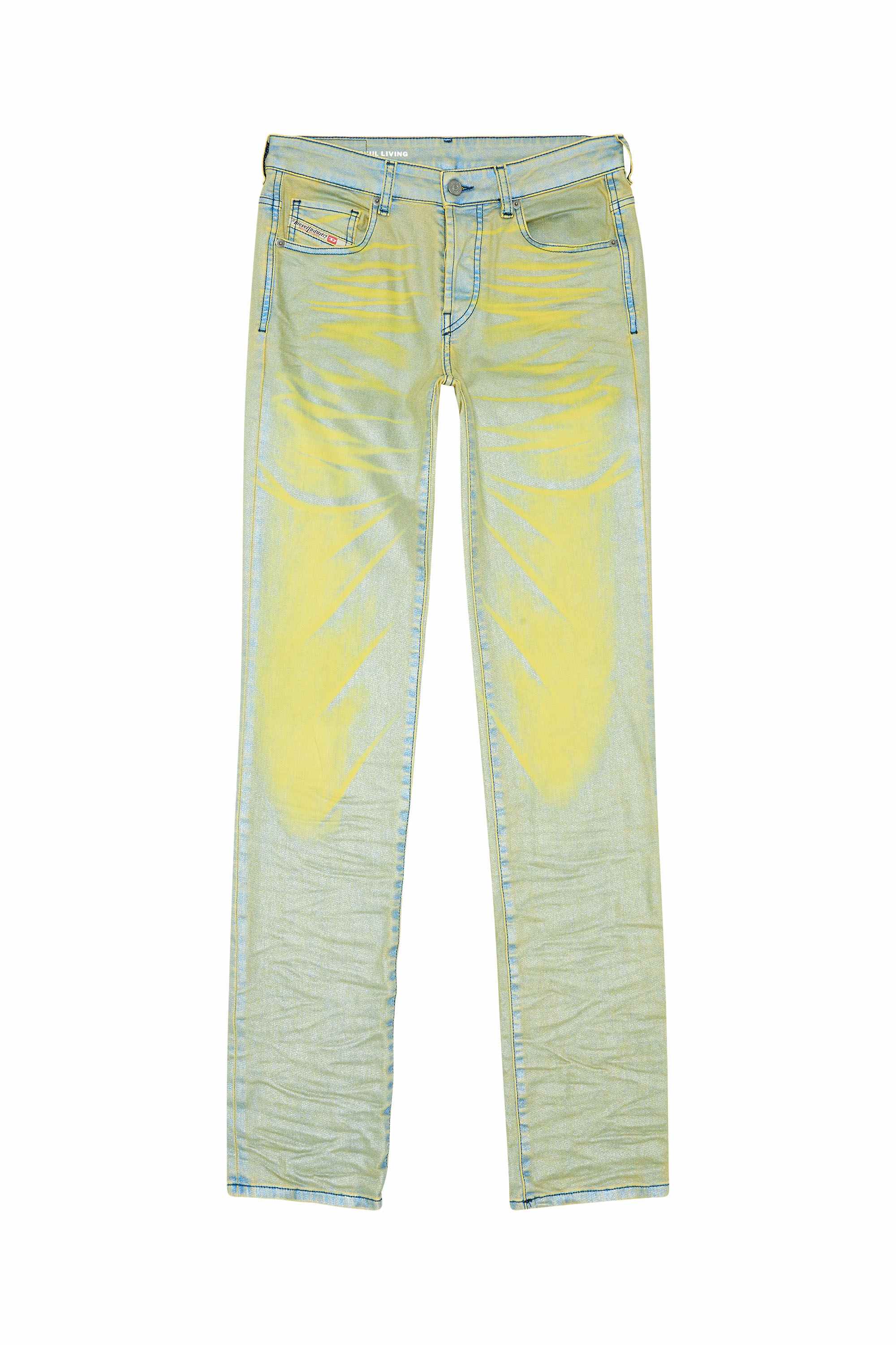 Yellow Regular Jeans - 1989 D-Mine
