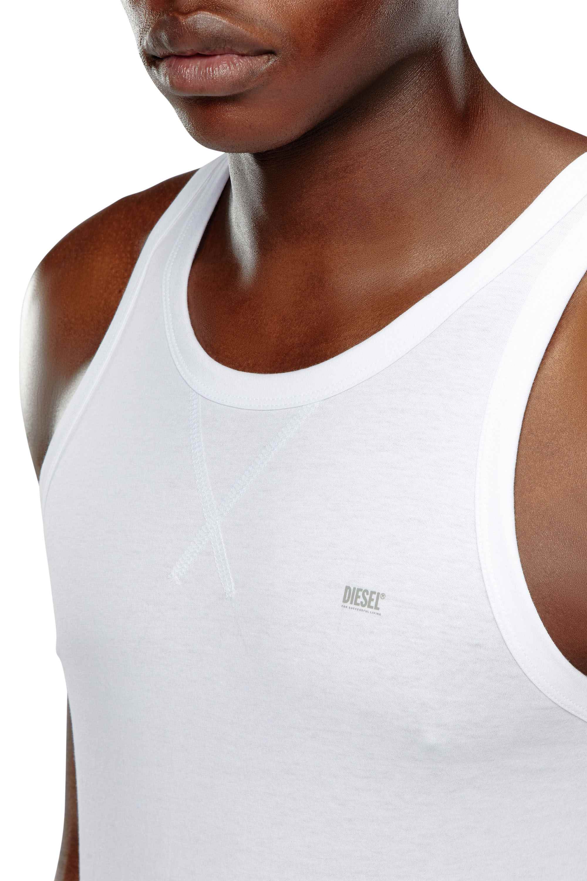 White  2-pack of cotton tank tops