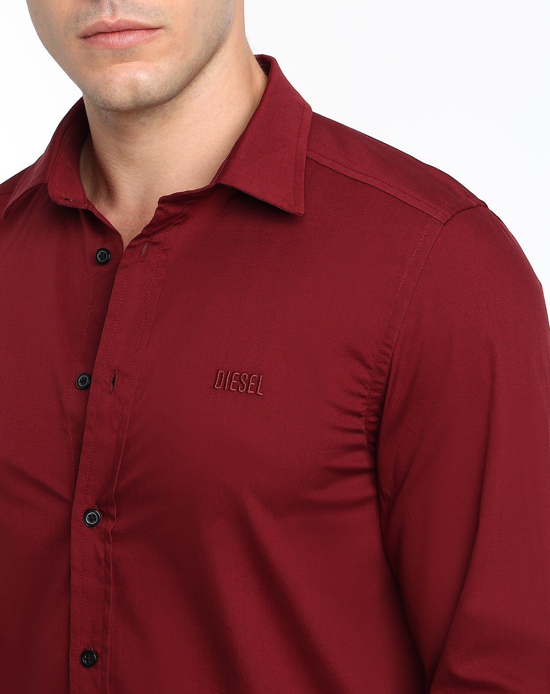 Brown Male IN-S-BILL-EMB Shirts