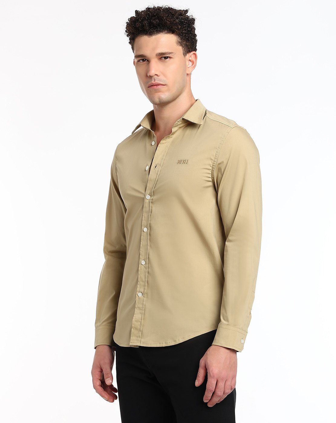 Light Brown Male IN-S-BILL-EMB Shirts