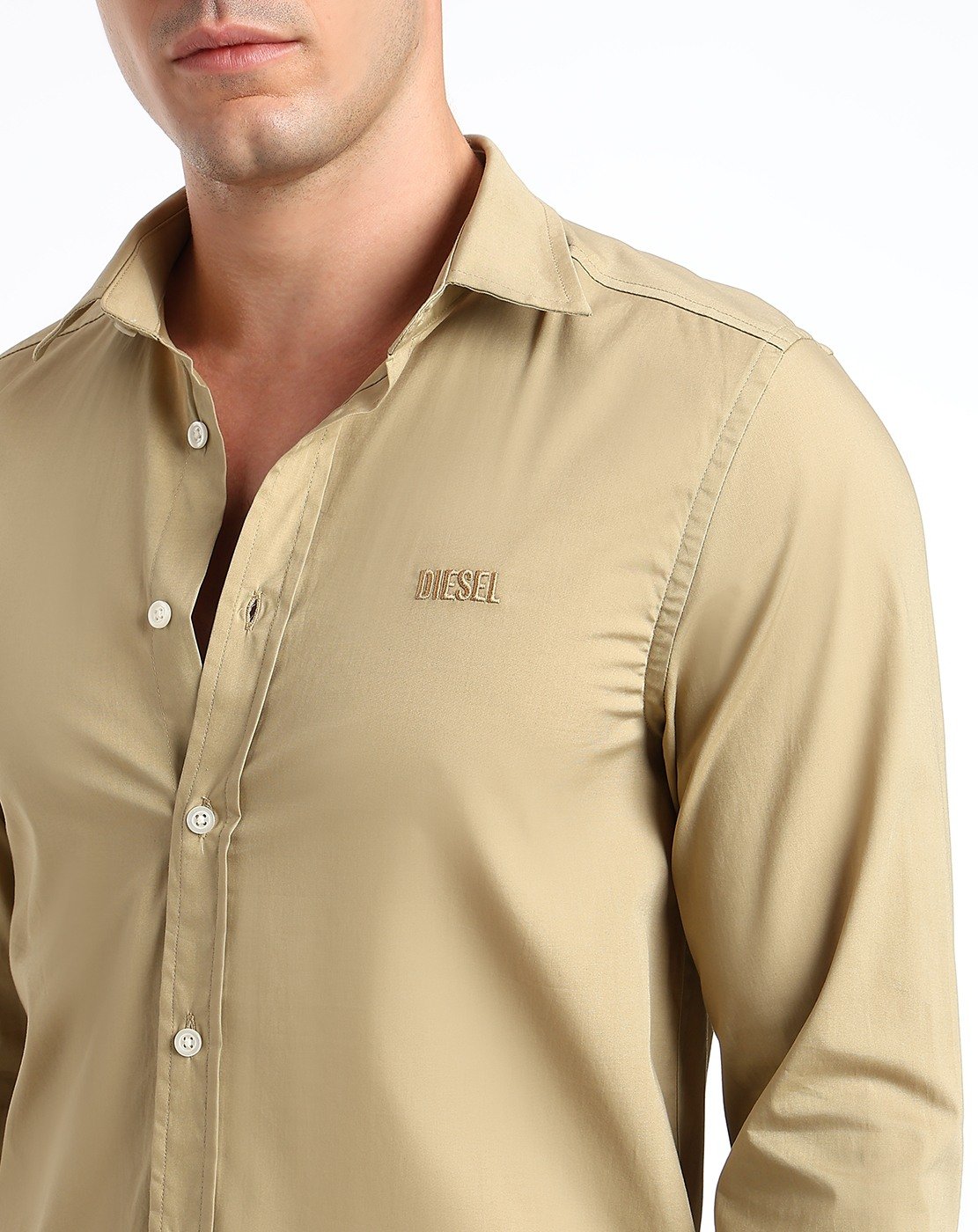 Light Brown Male IN-S-BILL-EMB Shirts