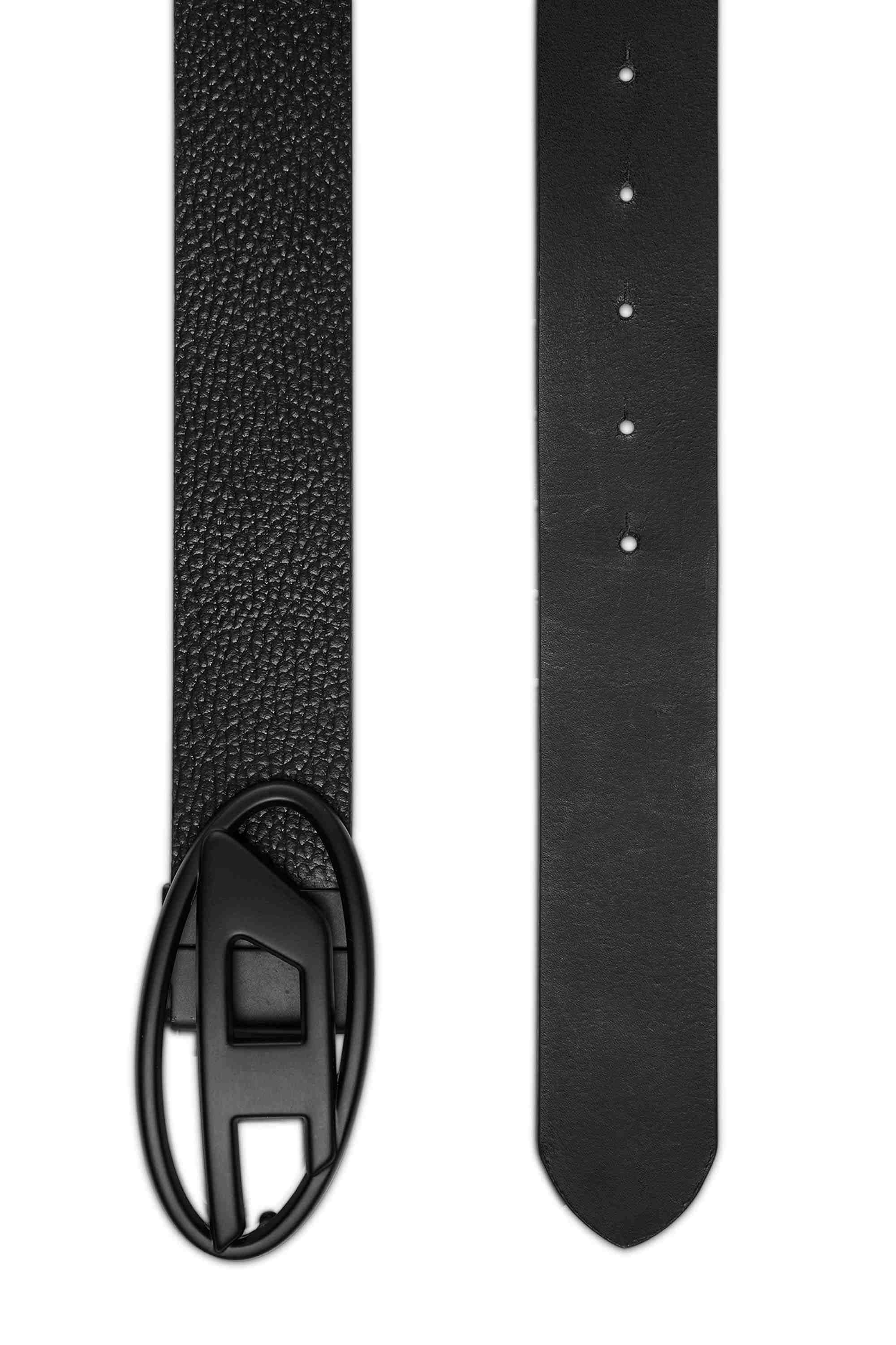 Black  Reversible leather belt