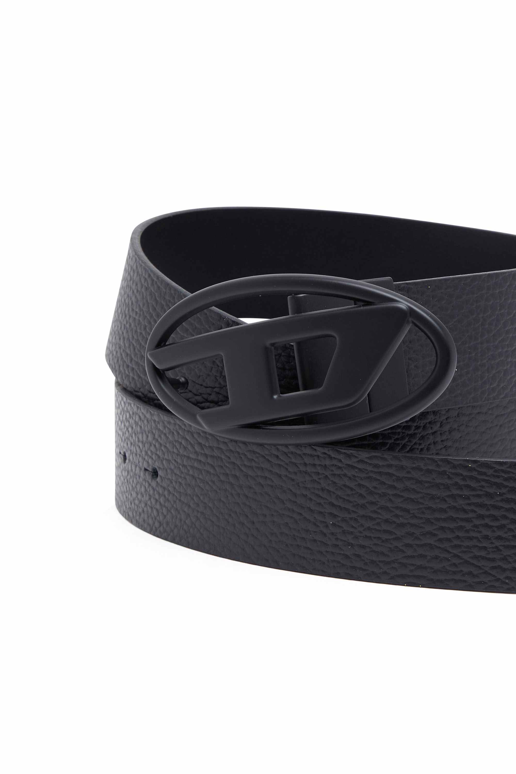 Black  Reversible leather belt