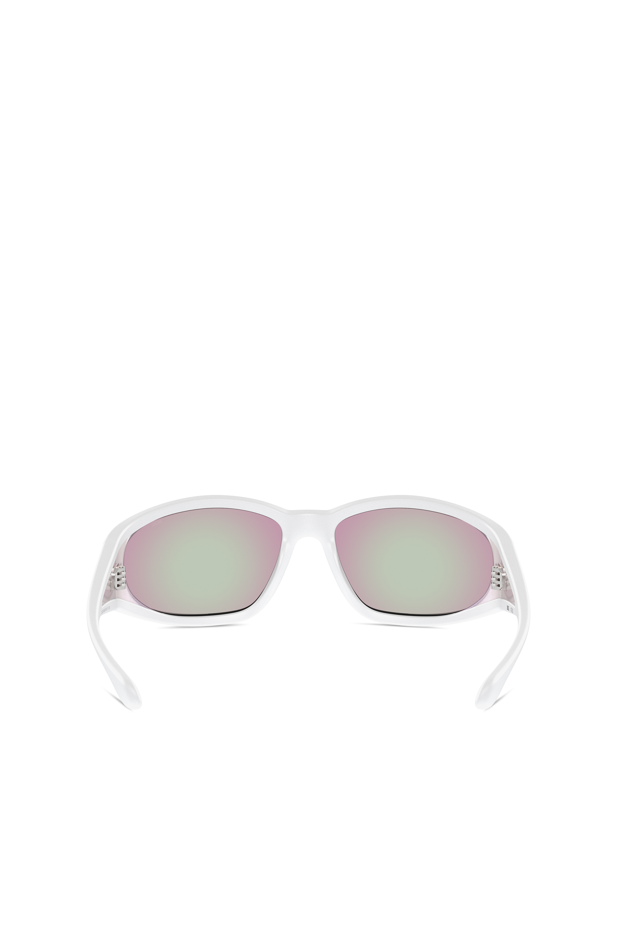 Pink Rectangular sunglasses in acetate