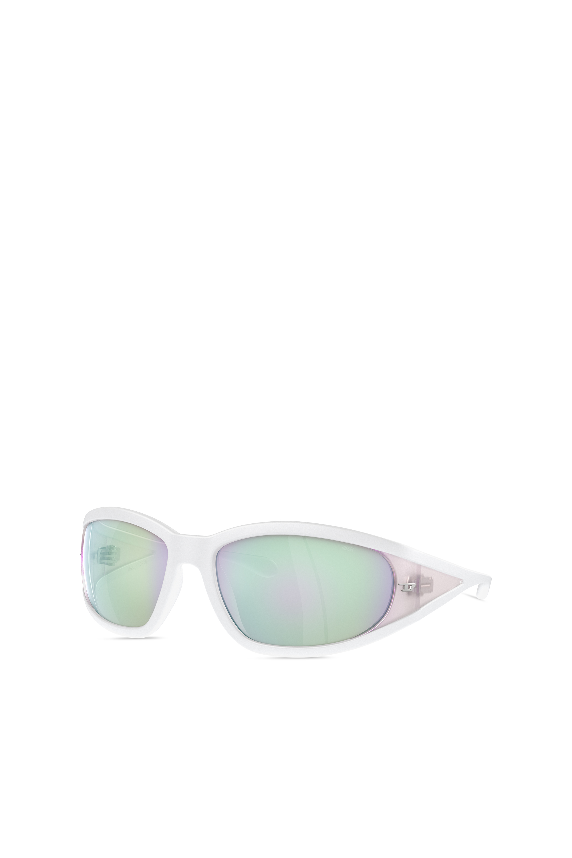 Pink Rectangular sunglasses in acetate