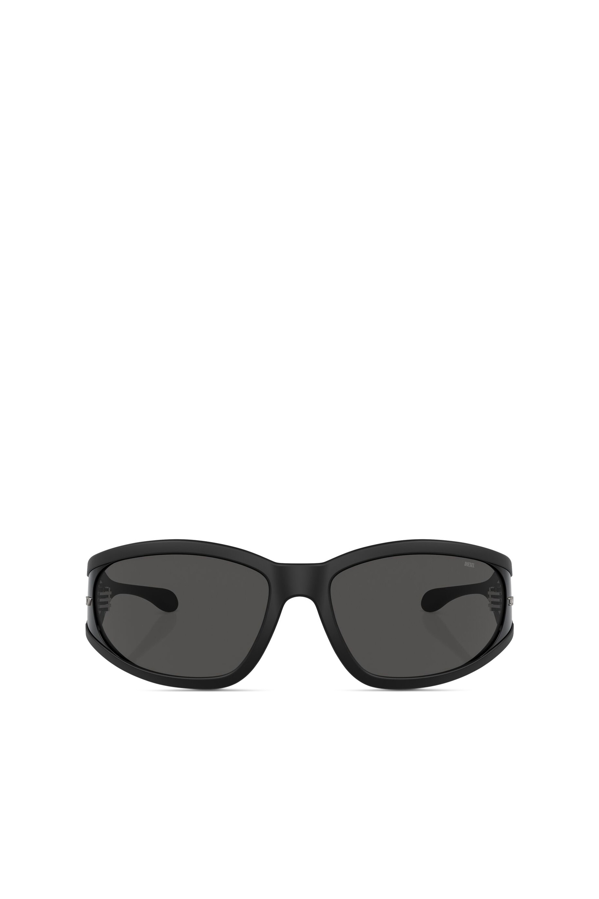 Black Rectangular sunglasses in acetate