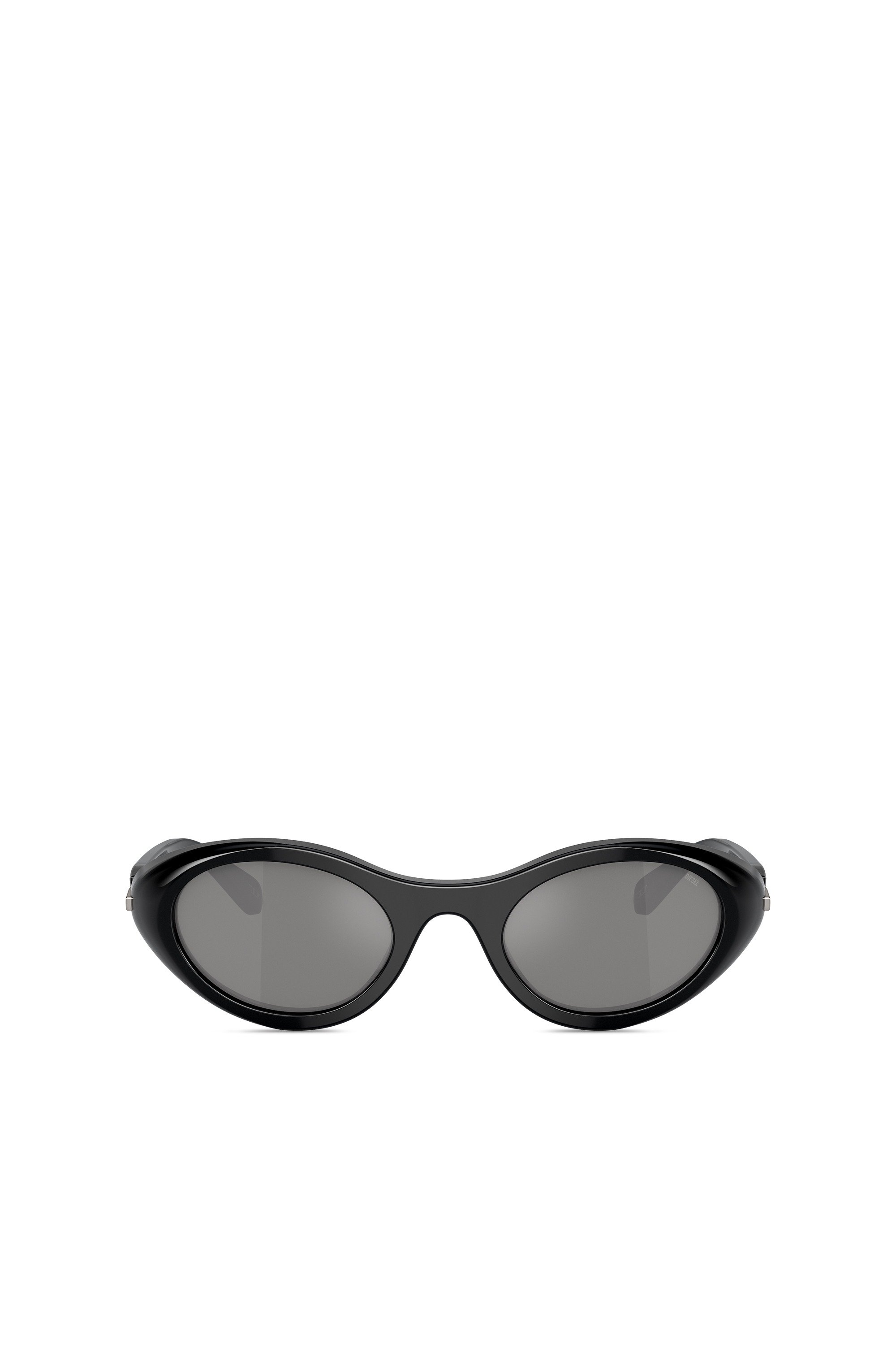 Black Wrap-around shape sunglasses