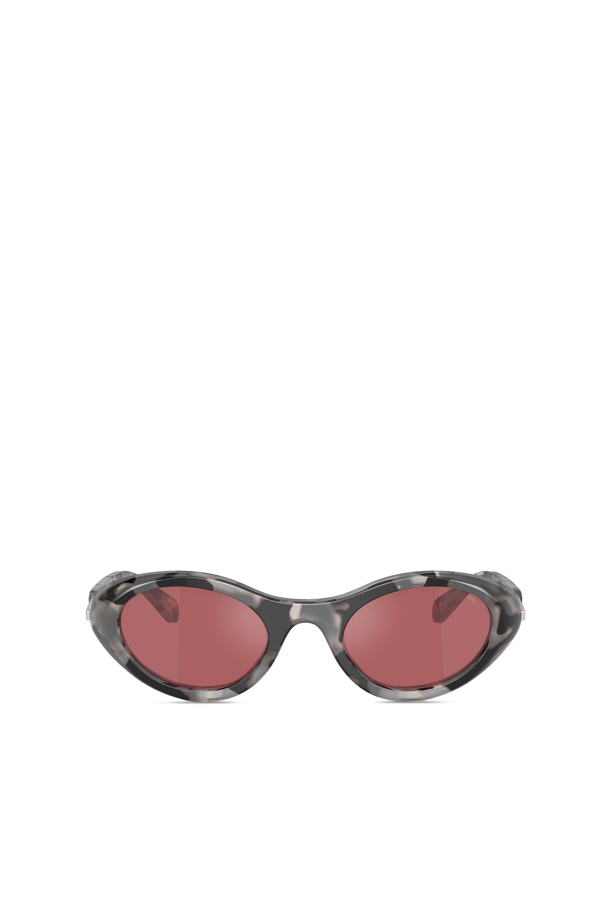 Grey Wrap-around shape sunglasses