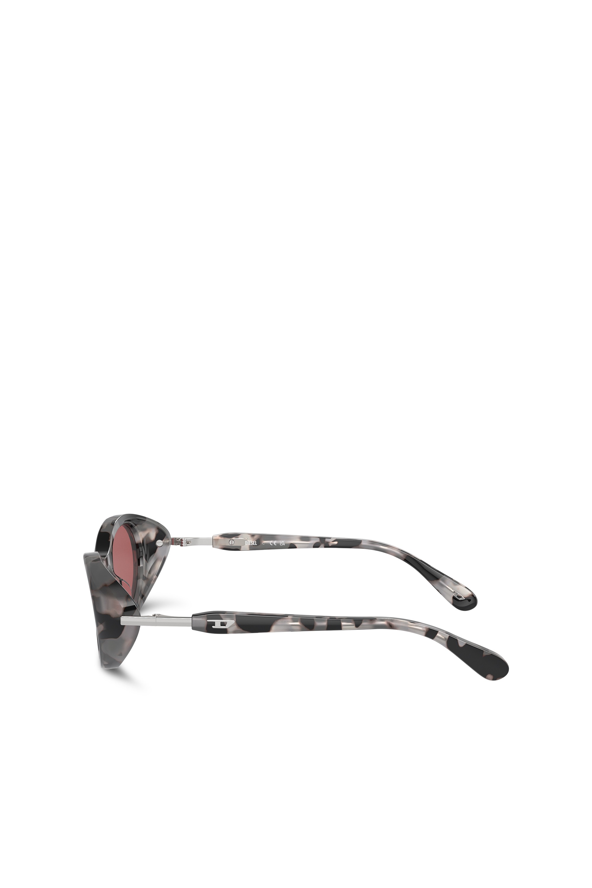 Grey Wrap-around shape sunglasses