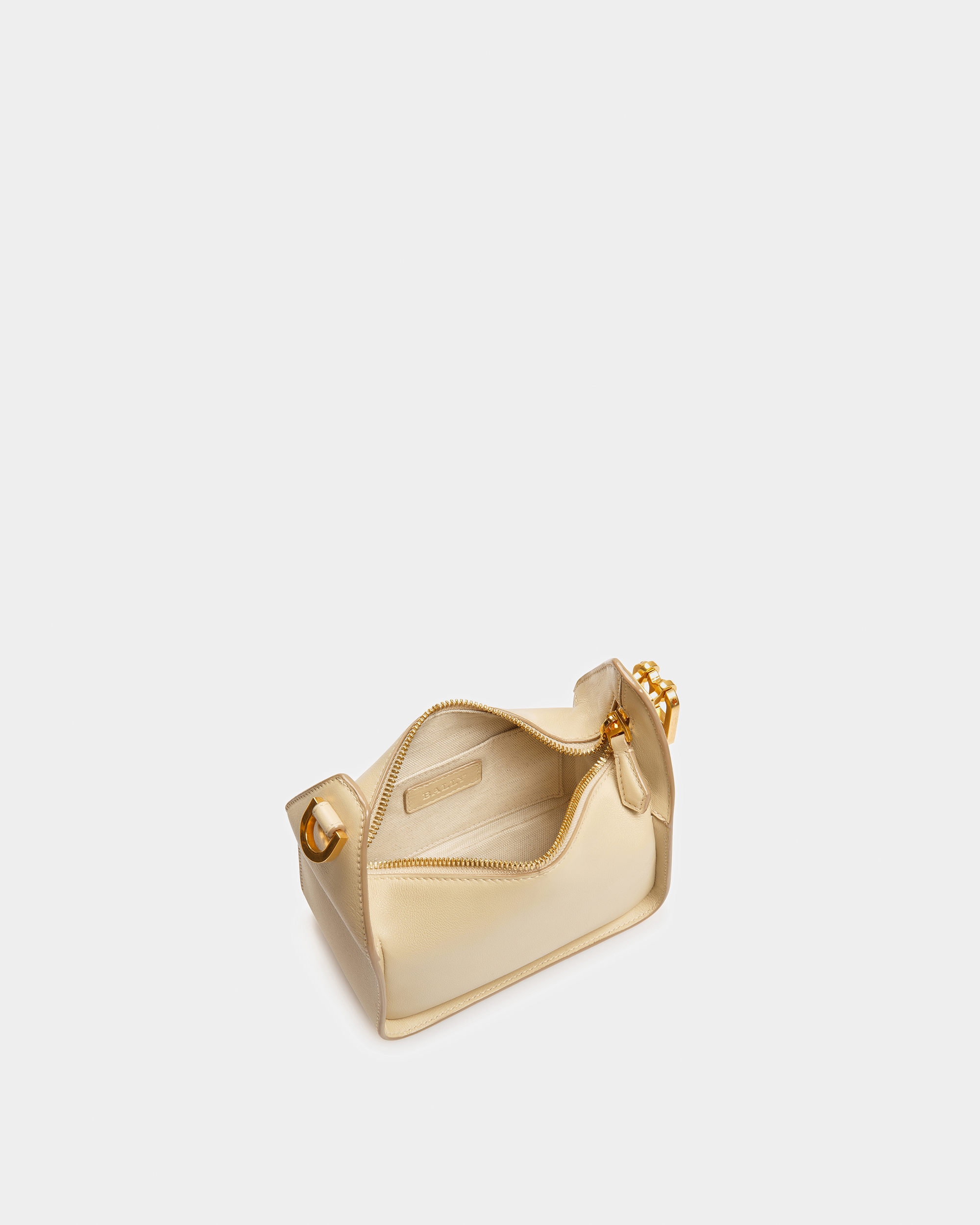 B-Hook XS Leather Minibag In Fossil