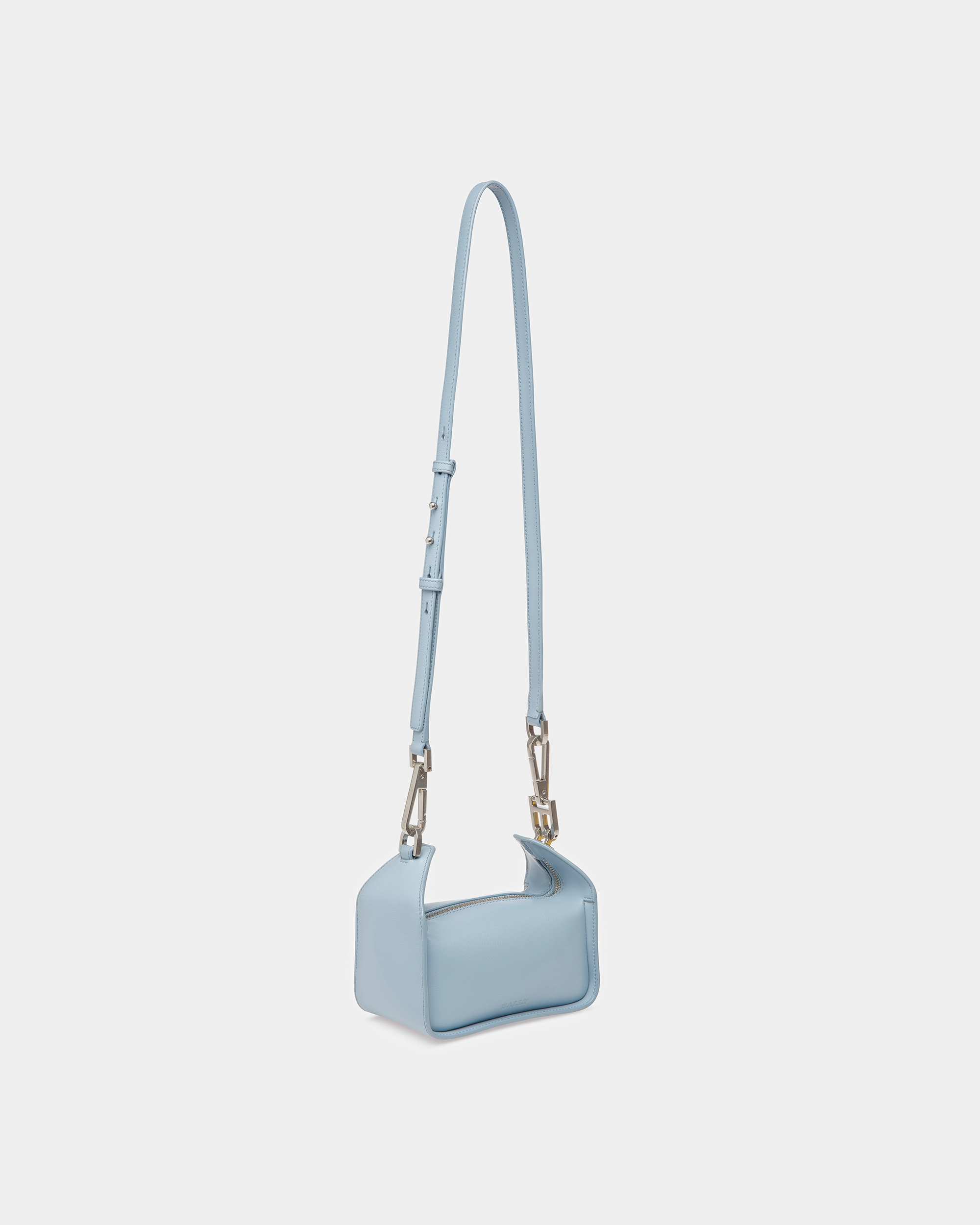 B-Hook XS Leather Minibag In Light Blue