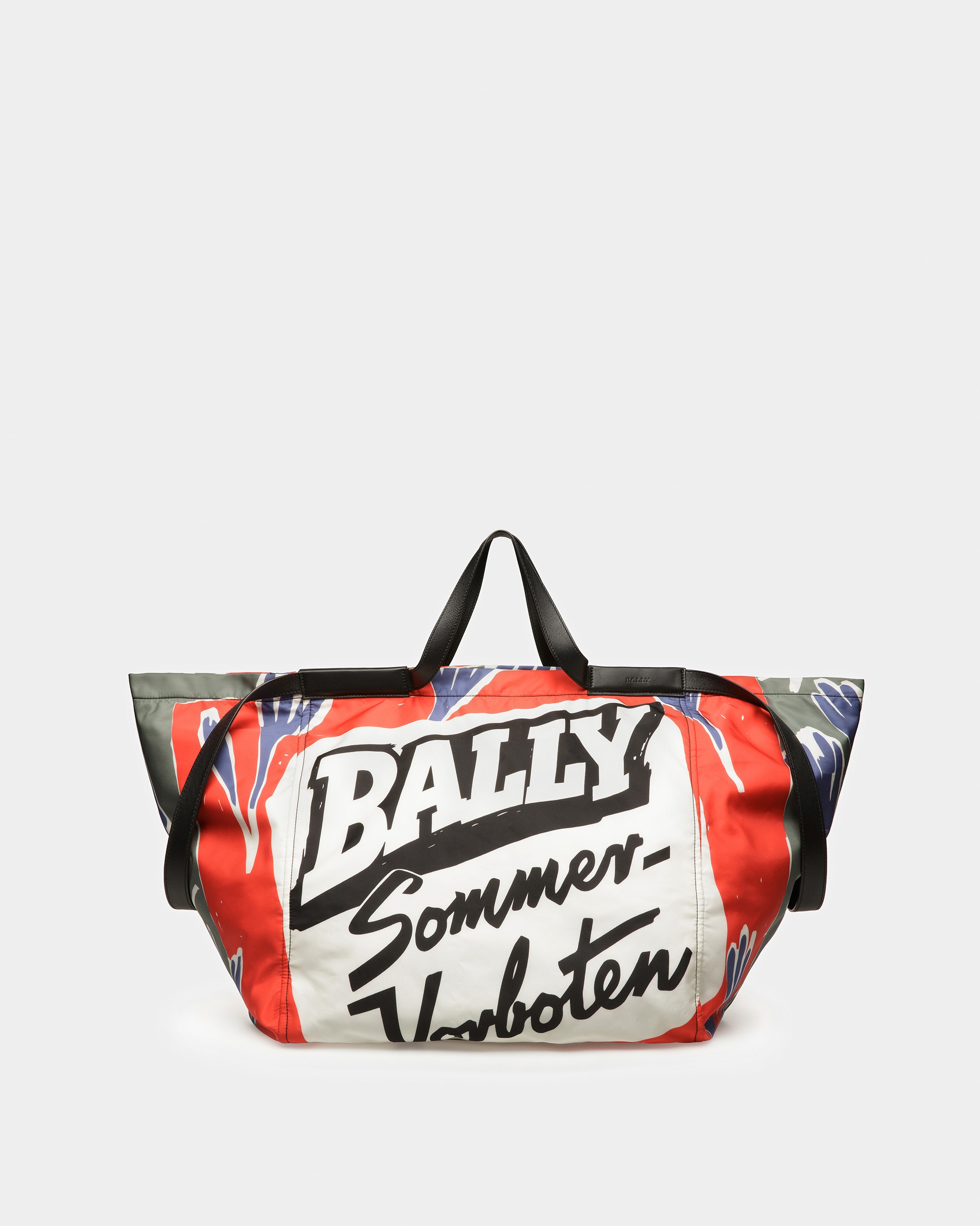 Billboard Nylon And Fabric Tote In Sage
