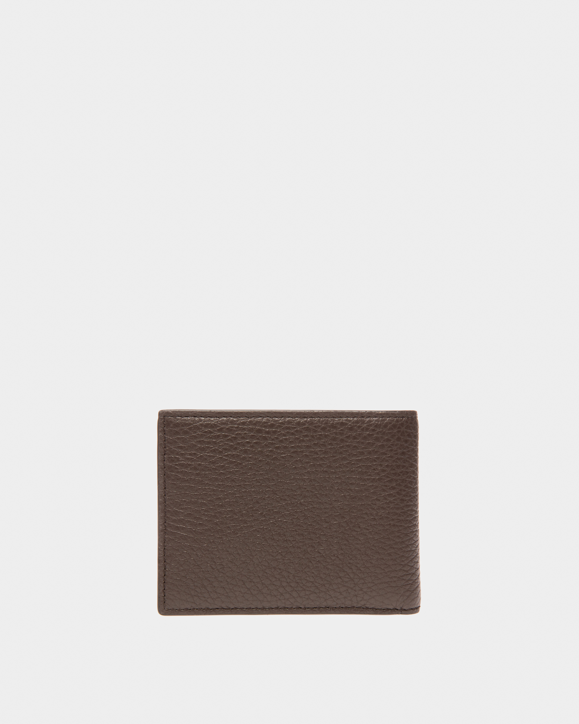 Scevye Leather Wallet In Ebony Brown