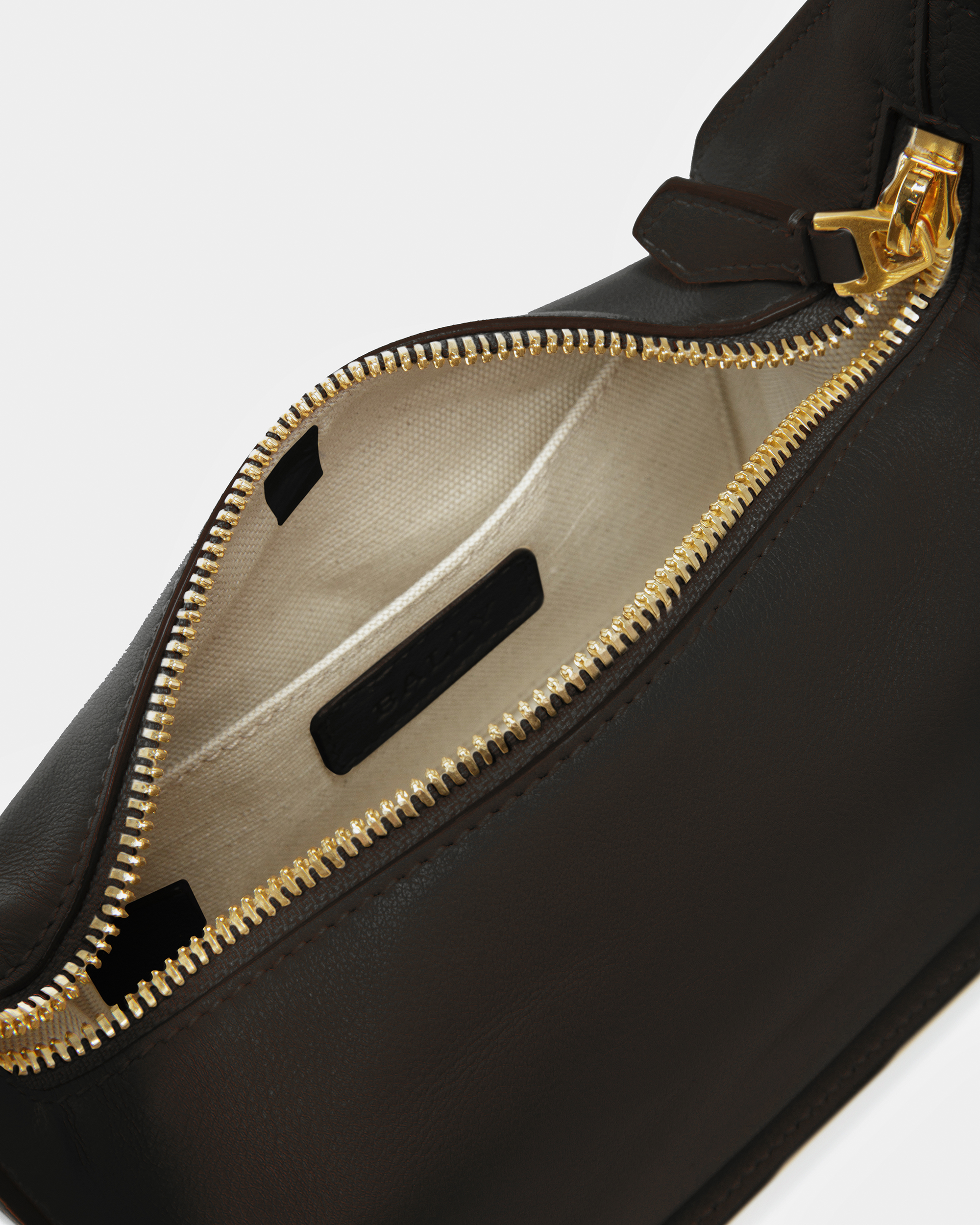 B-Hook XS Leather Minibag In Black