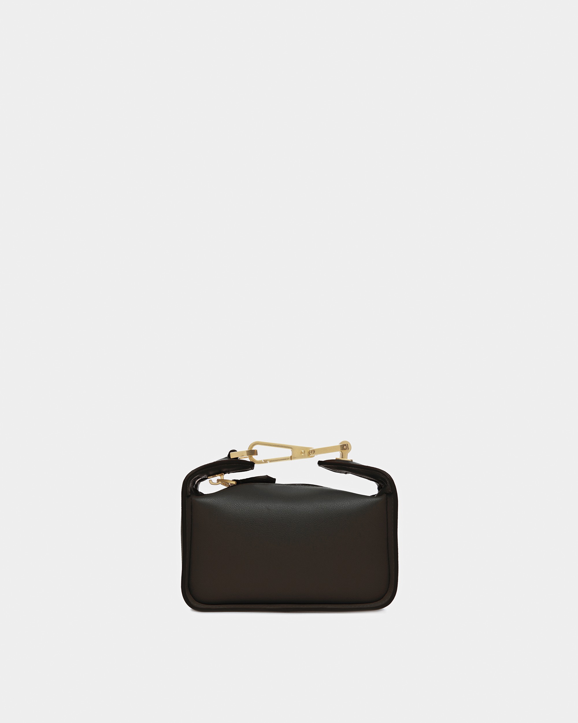 B-Hook XS Leather Minibag In Black