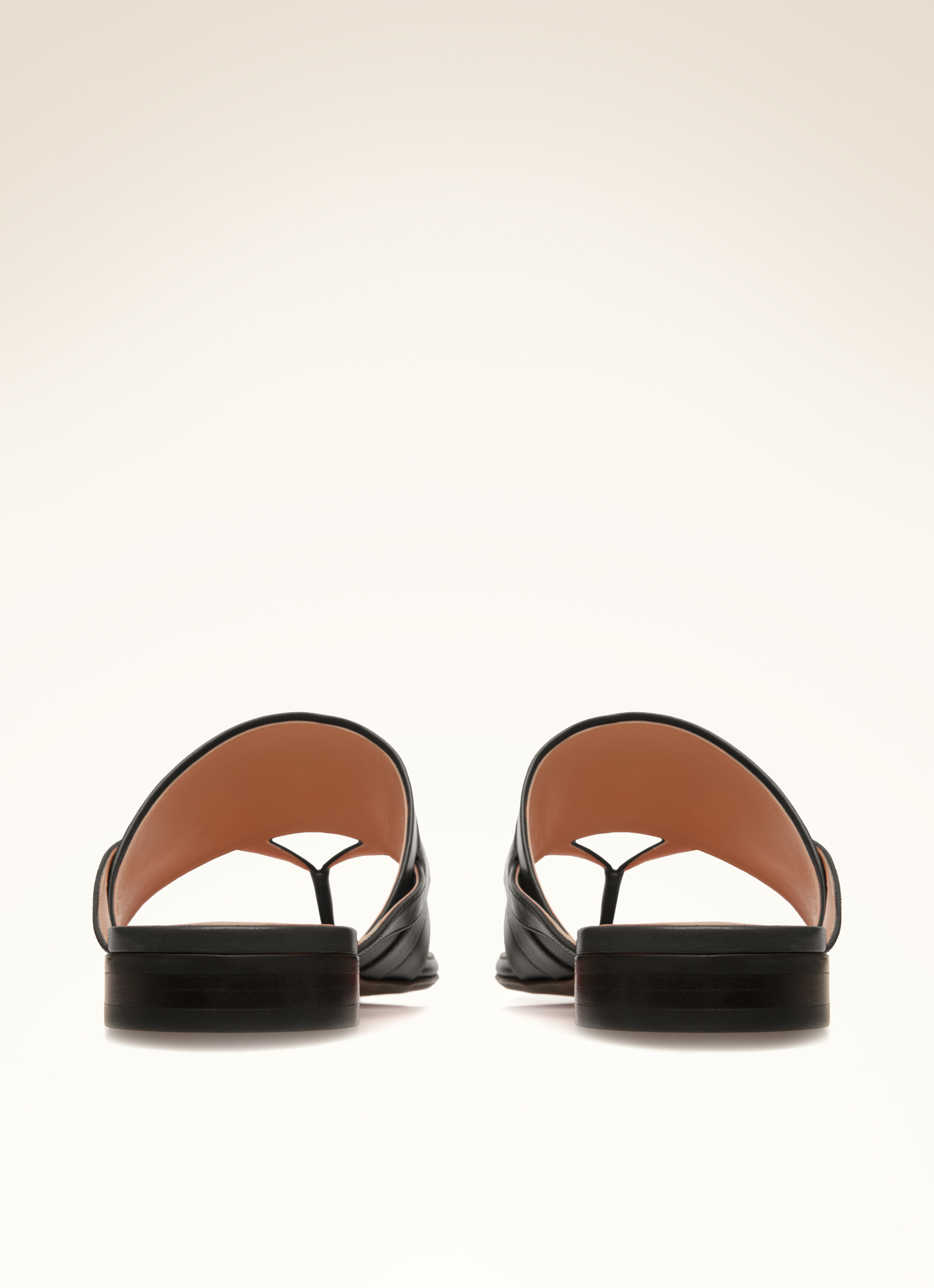 Elia Flat-Tnl Leather Flat Sandals