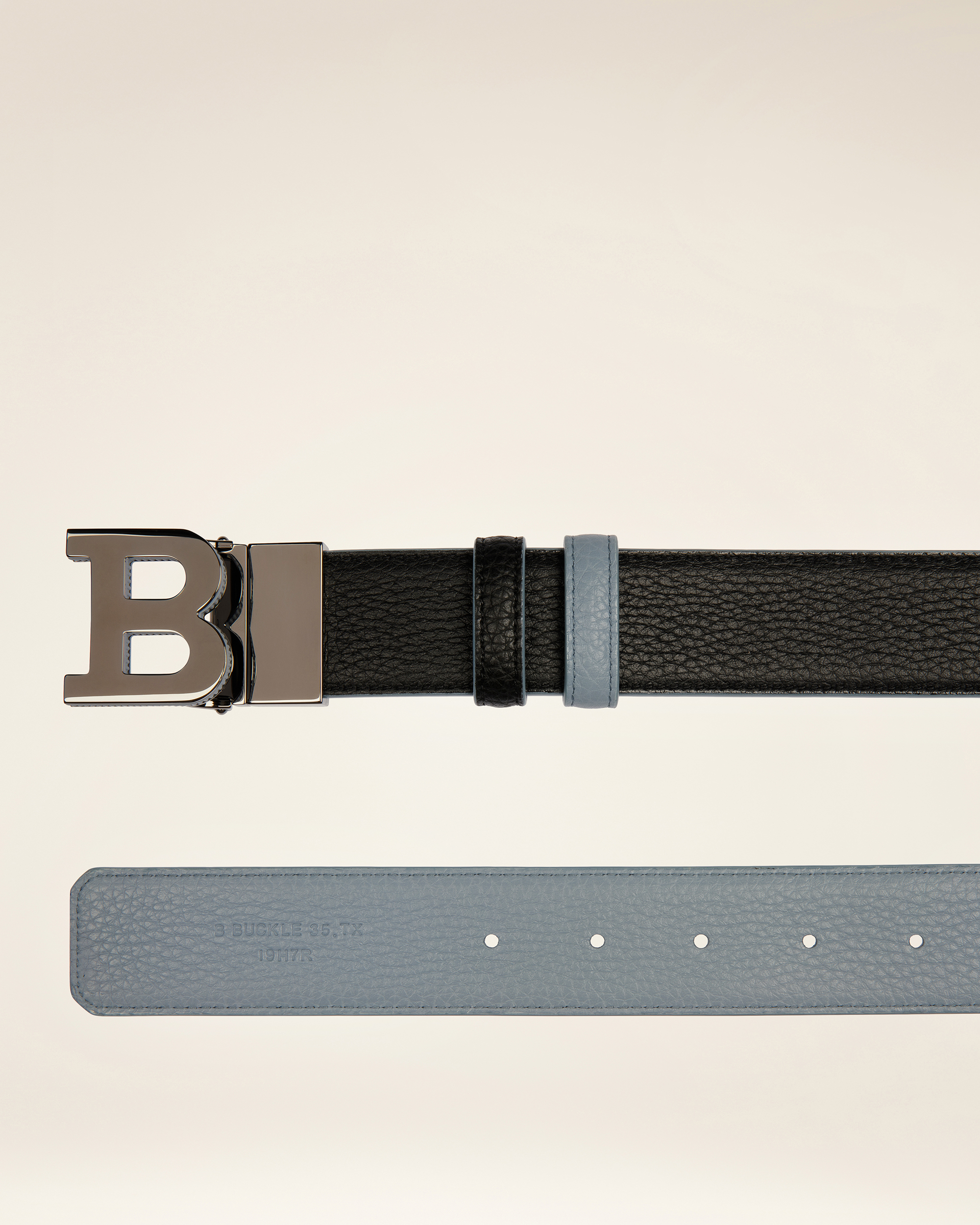 B Buckle 35.Tx Adjustable and Reversible Belt