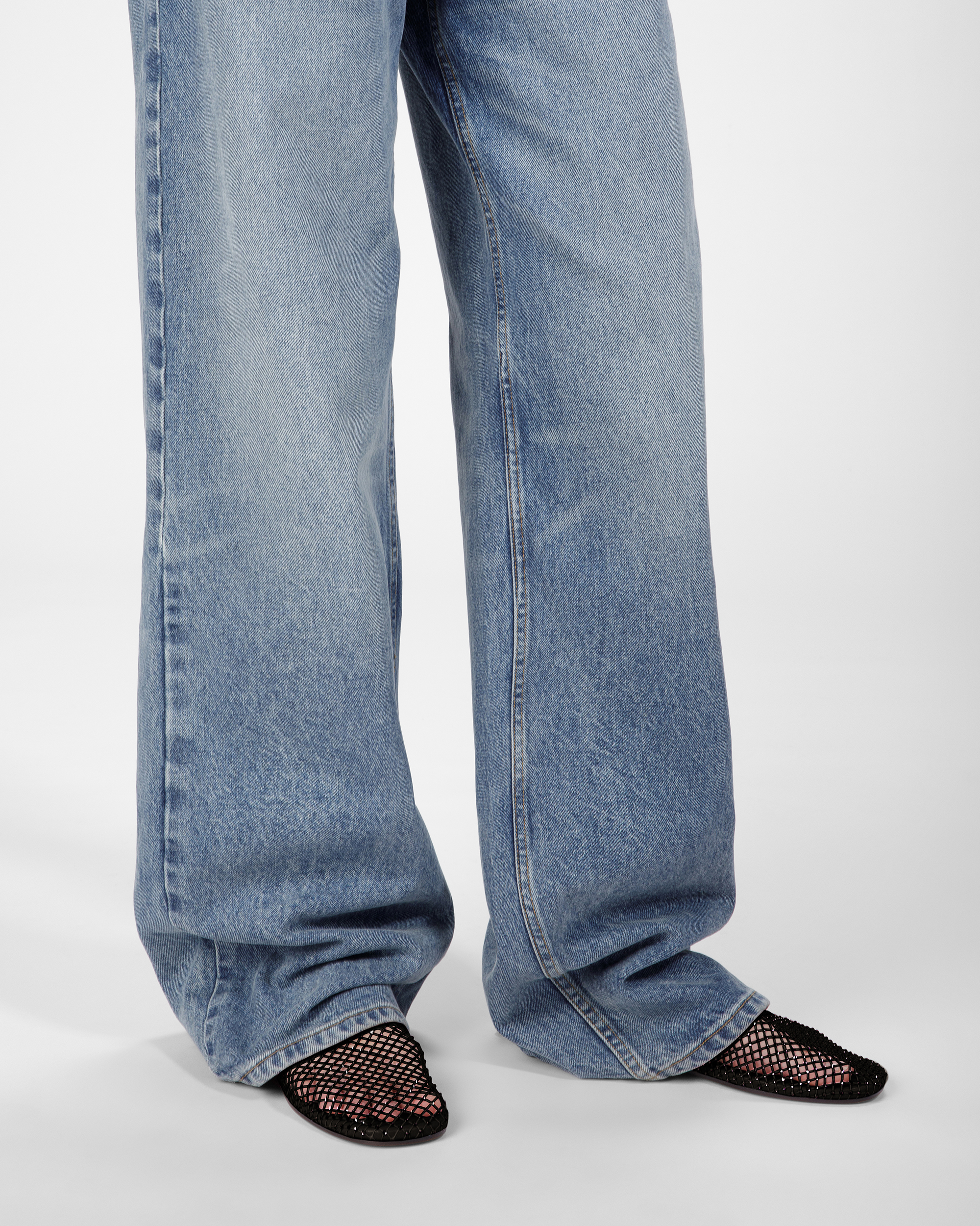 Greek-W Leather Flat Sandals