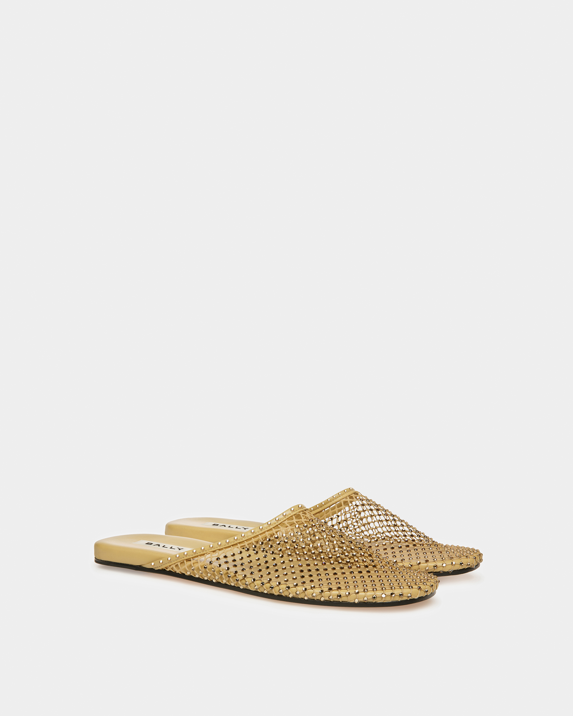 Greek-W Leather Flat Sandals