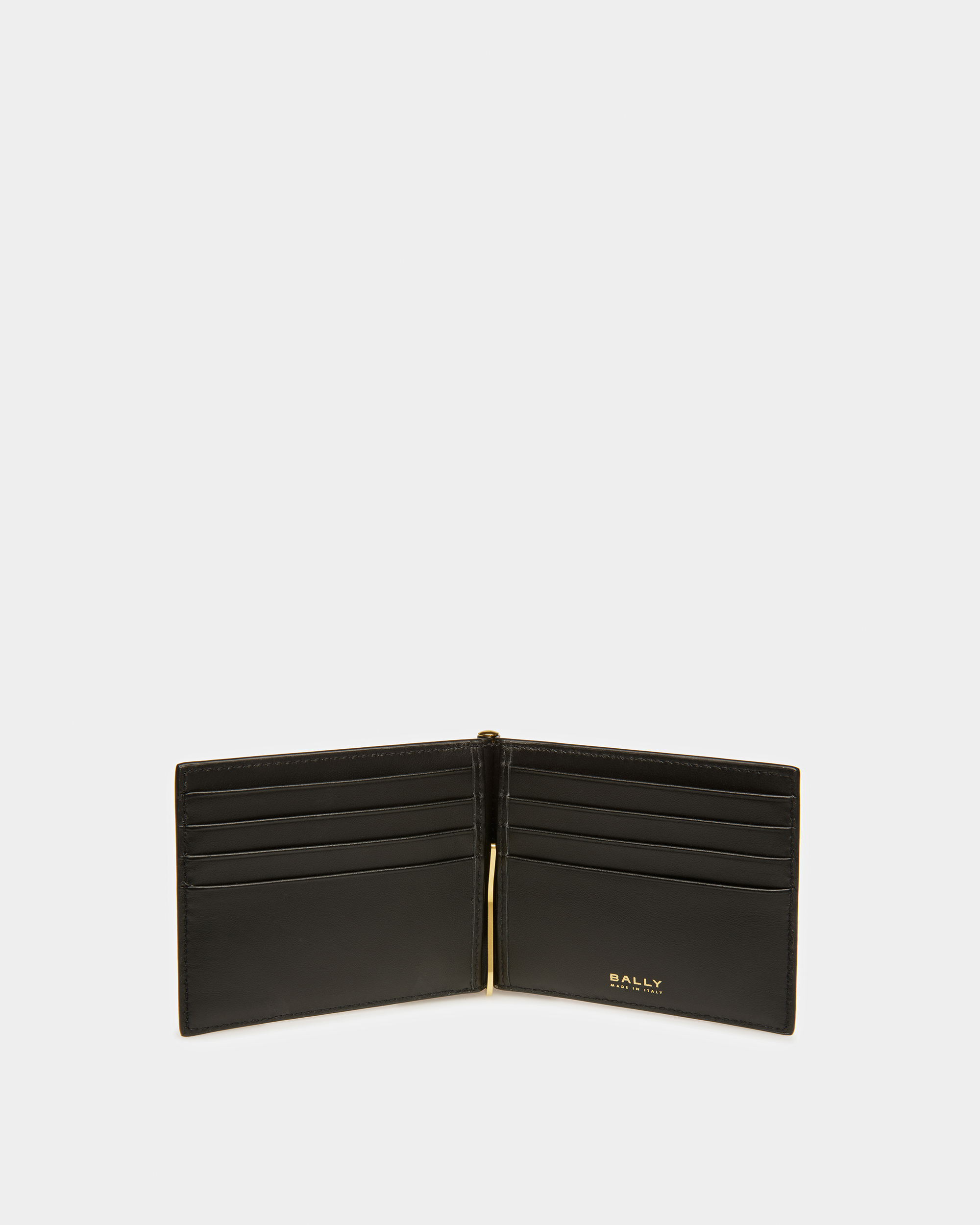 Bifold Clip Wallet In Sellier