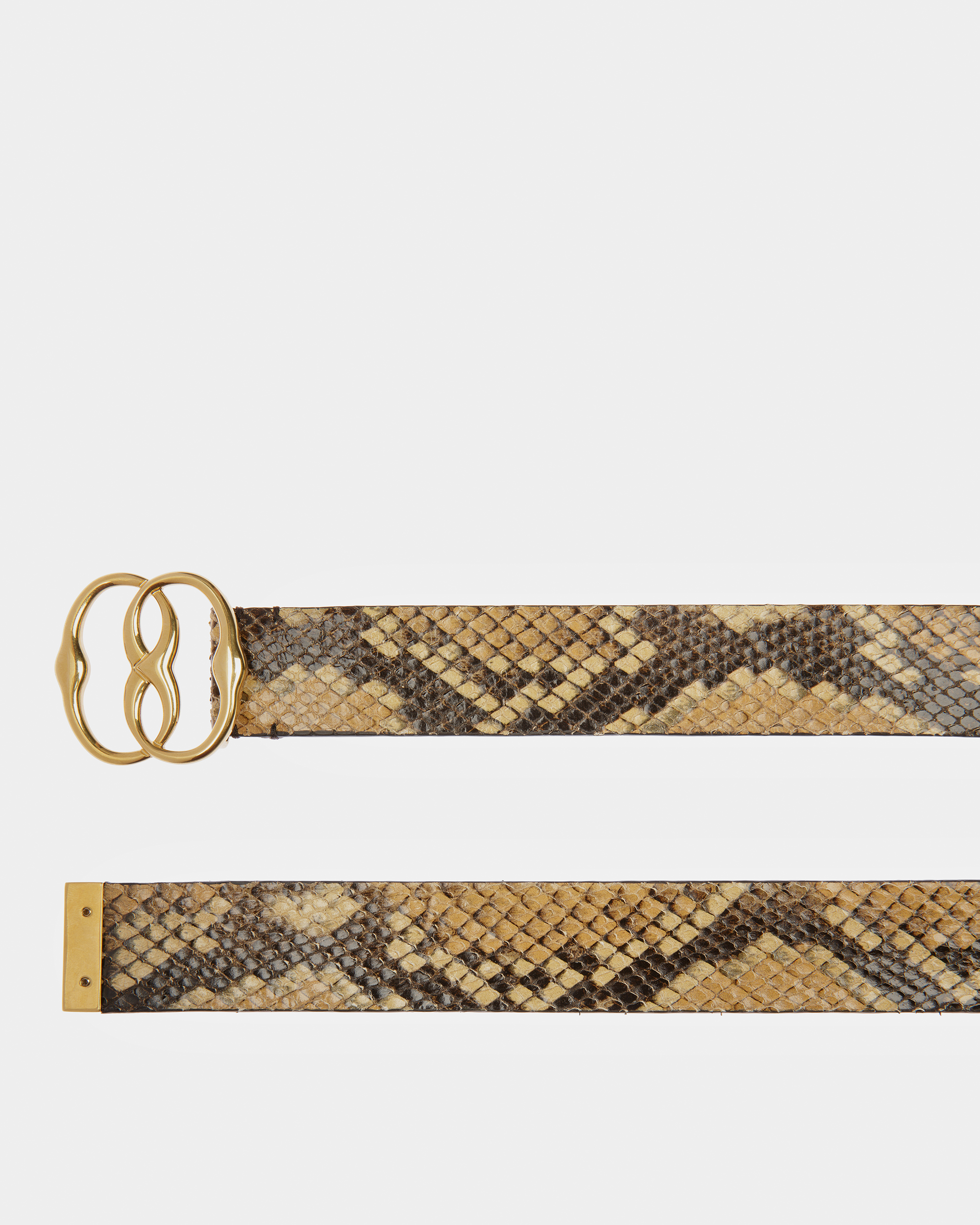 Pitone Tanzania Leather Belt