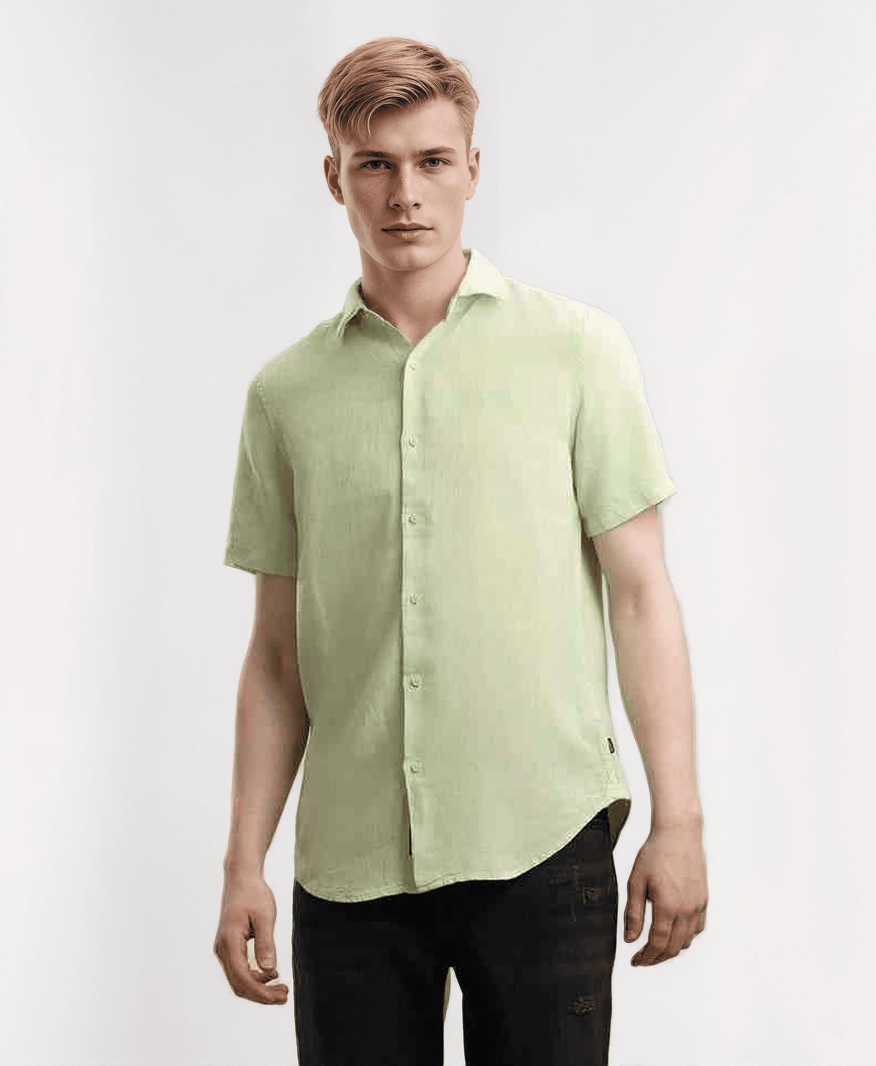 STUDIOS CASUAL LINEN S/S SHIRT