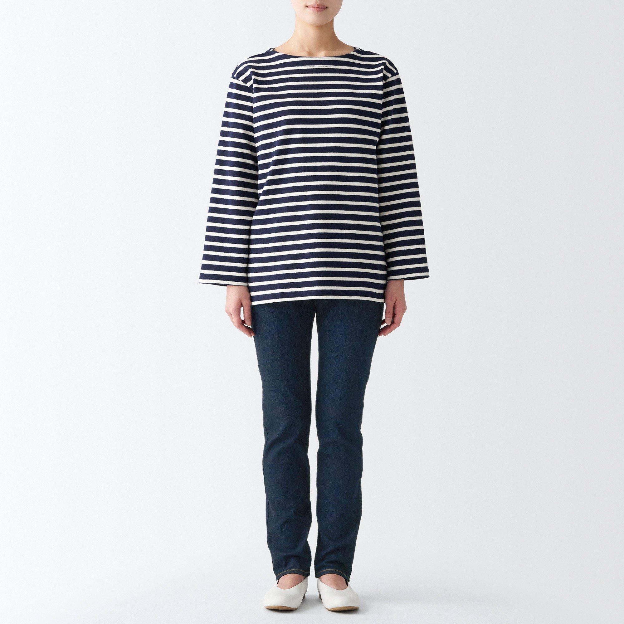 MUJI | Stretch denim  slim pants