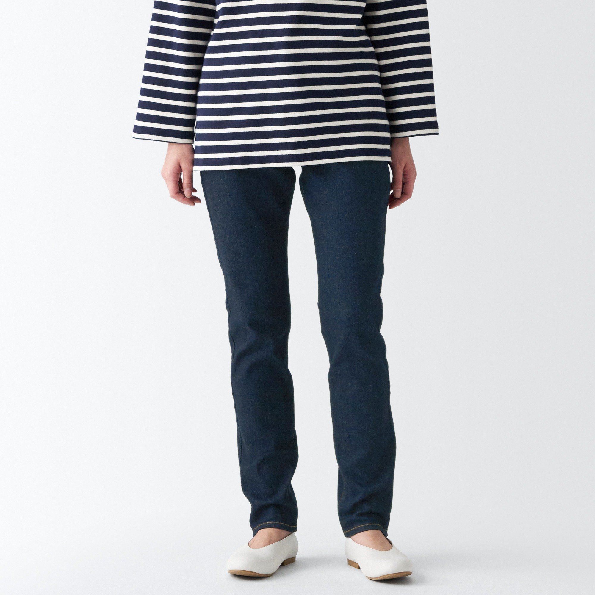 MUJI | Stretch denim  slim pants