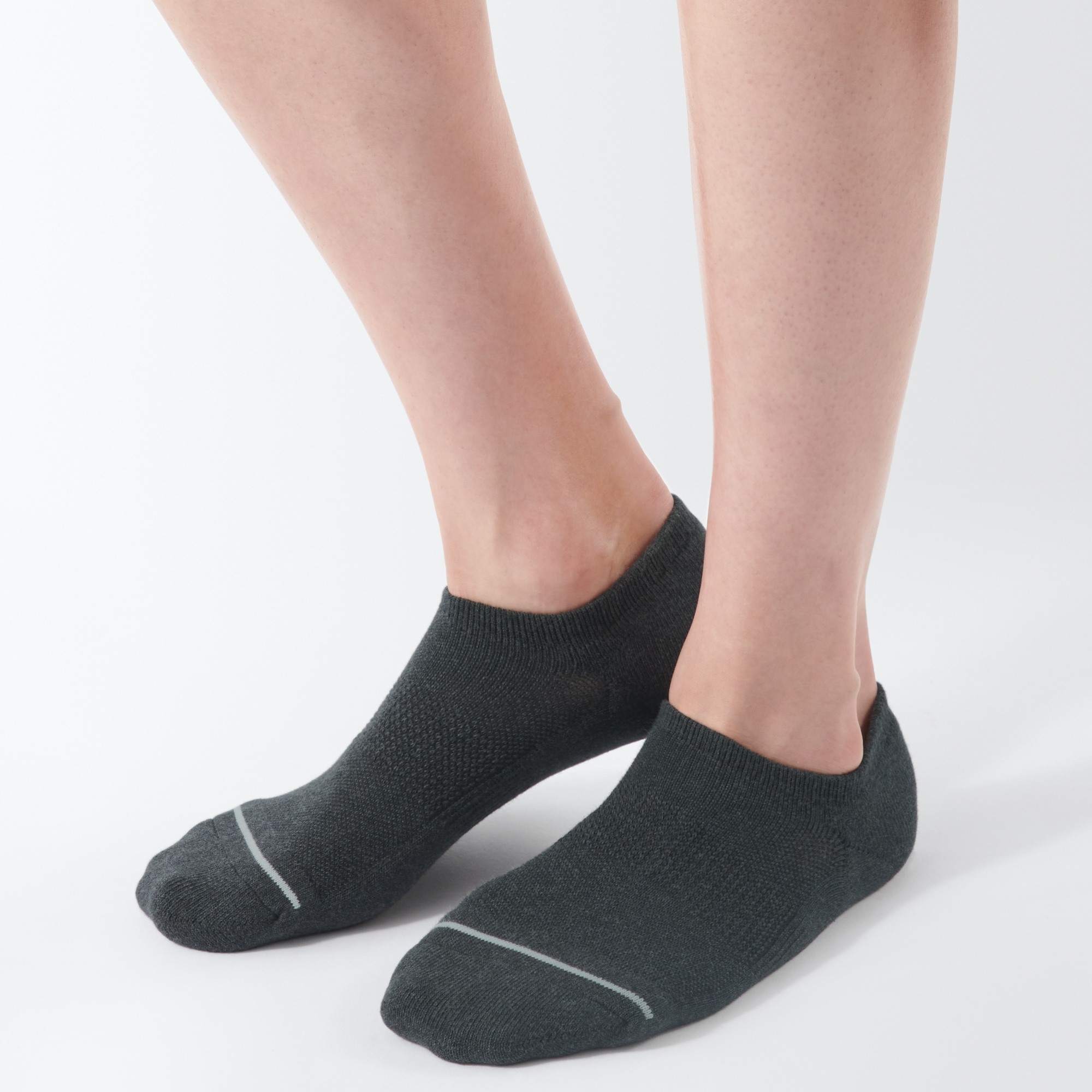 Right Angle Pile sneaker socks(Plain)