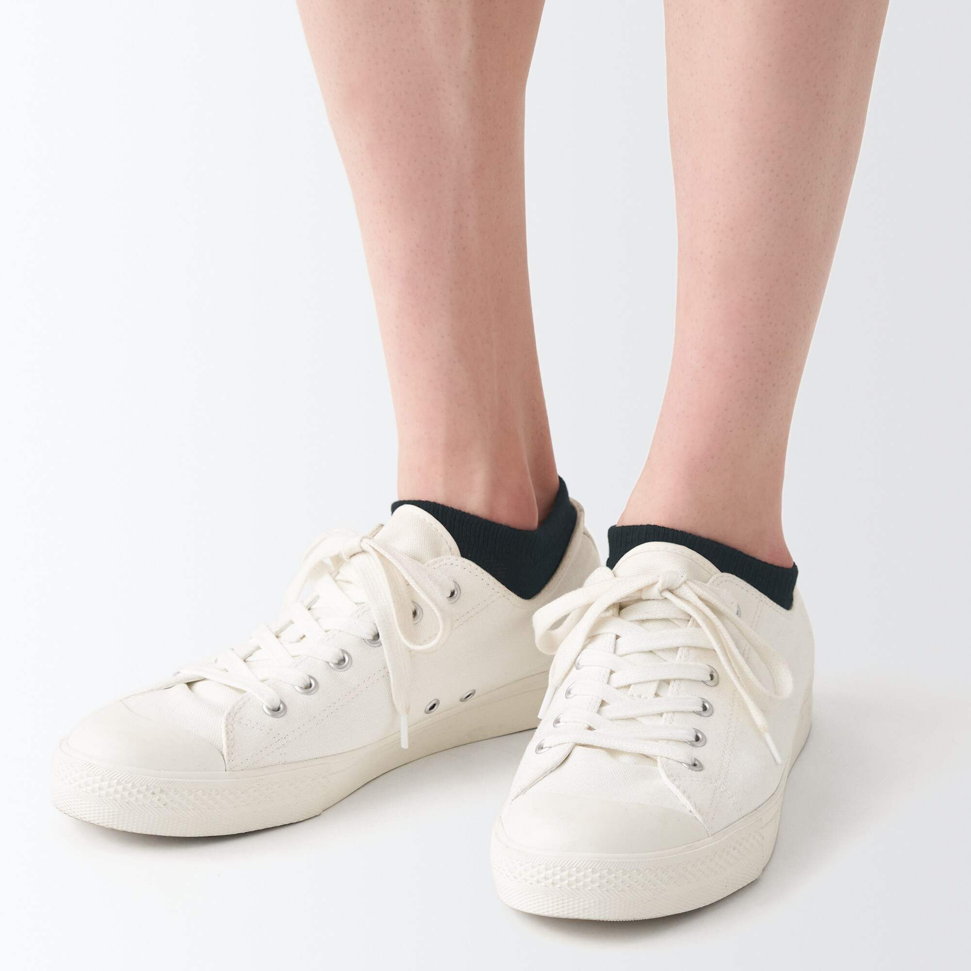 Right Angle Pile sneaker socks(Plain)